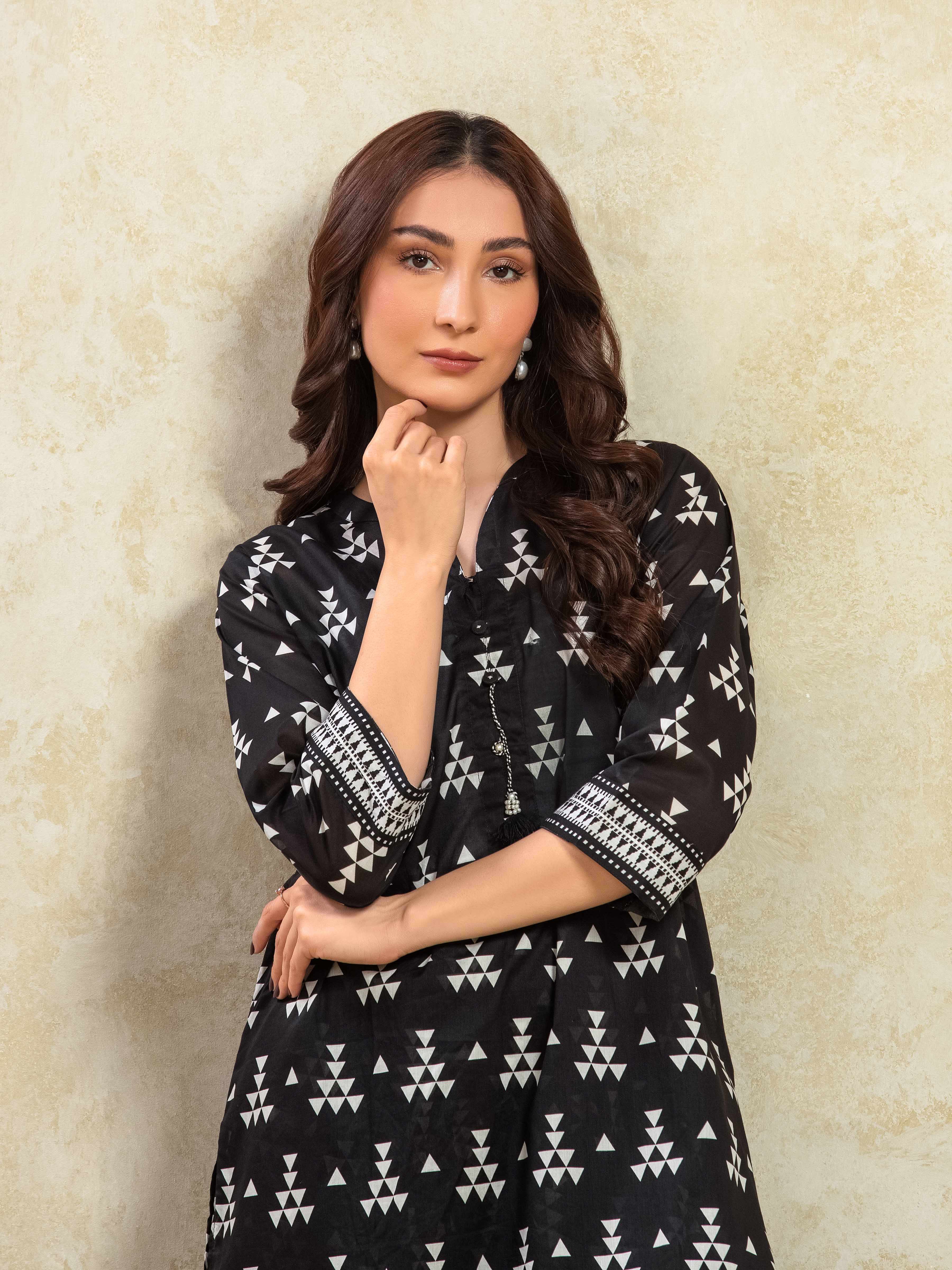 Printed Lawn Co-Ord Set - EWTKP5-81900ST - Image 2