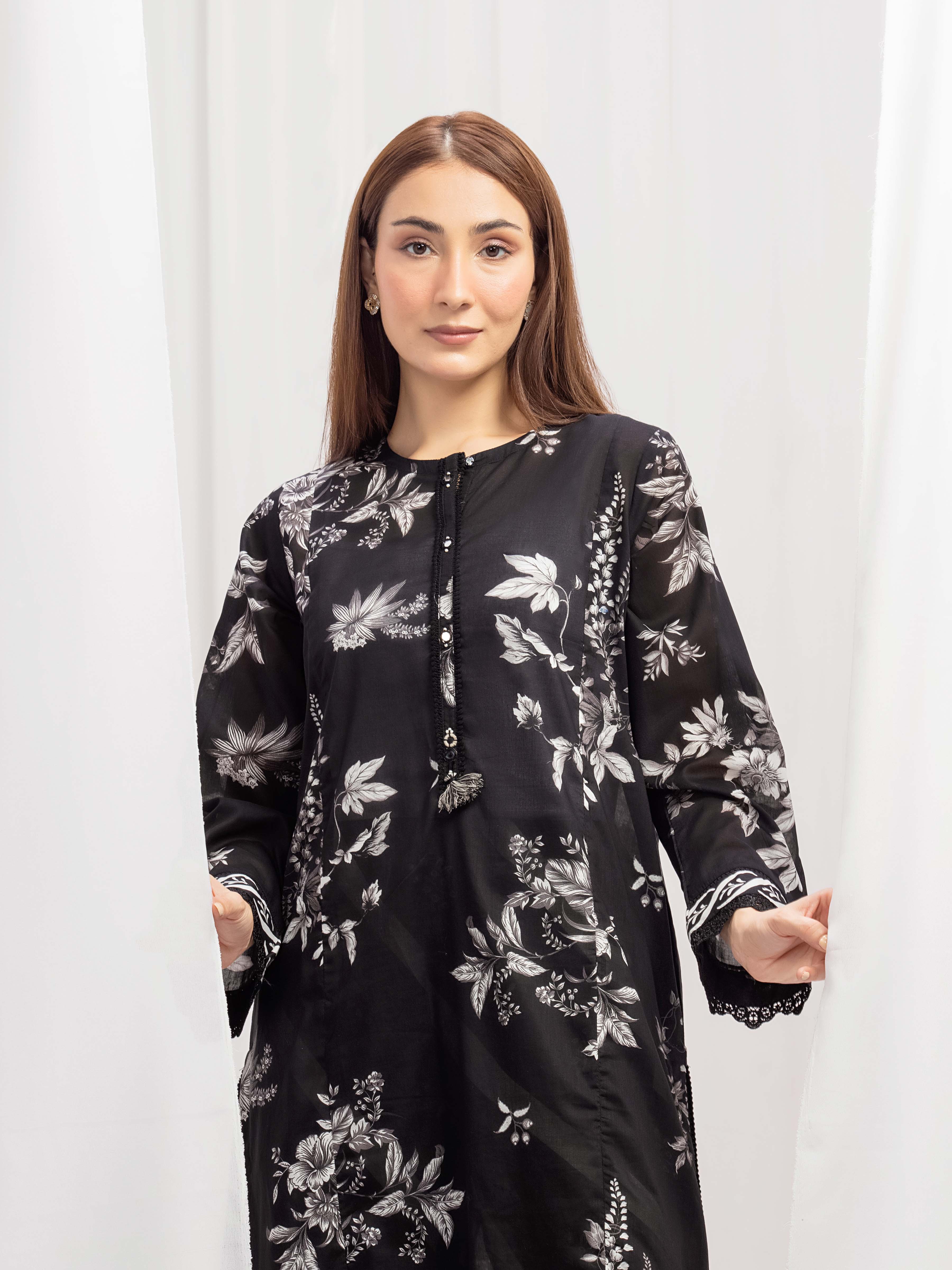 Printed Lawn Co-Ord Set - EWTKP5-82030ST - Image 2