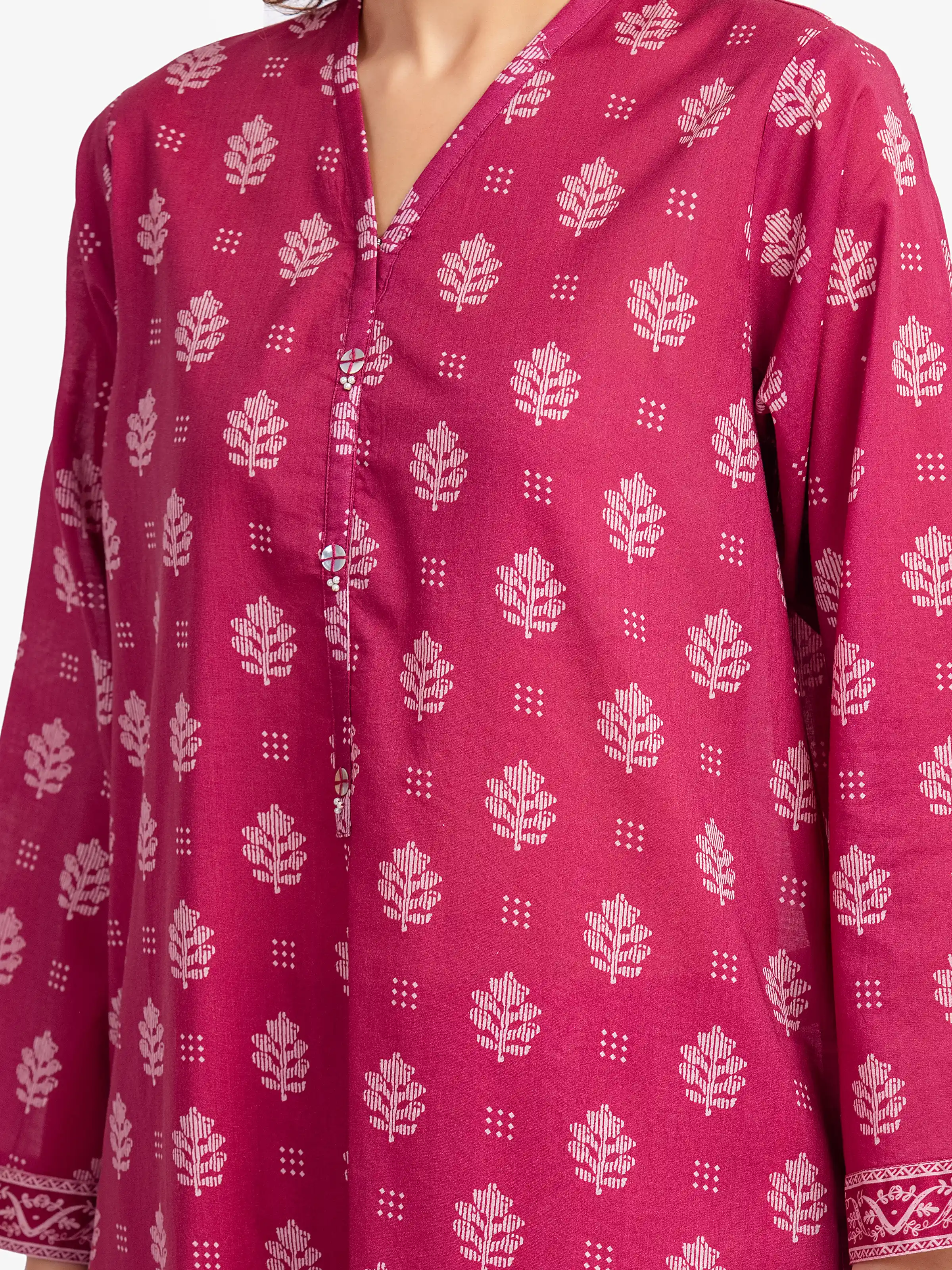 Printed Lawn Co-Ord Set - EWTKP5-82088ST - Image 3