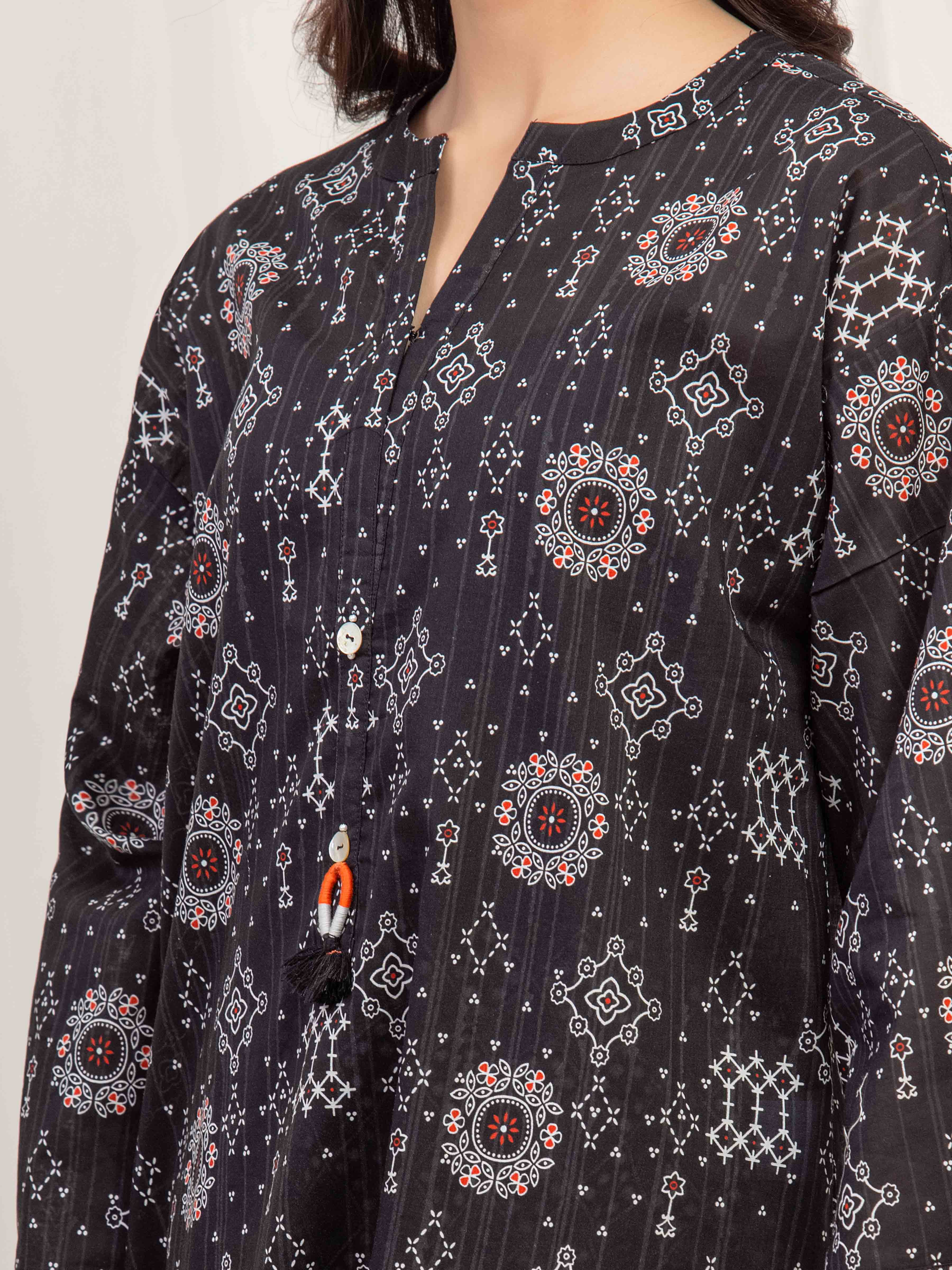 Printed Lawn Co-Ord Set - EWTKP5-82090ST - Image 3