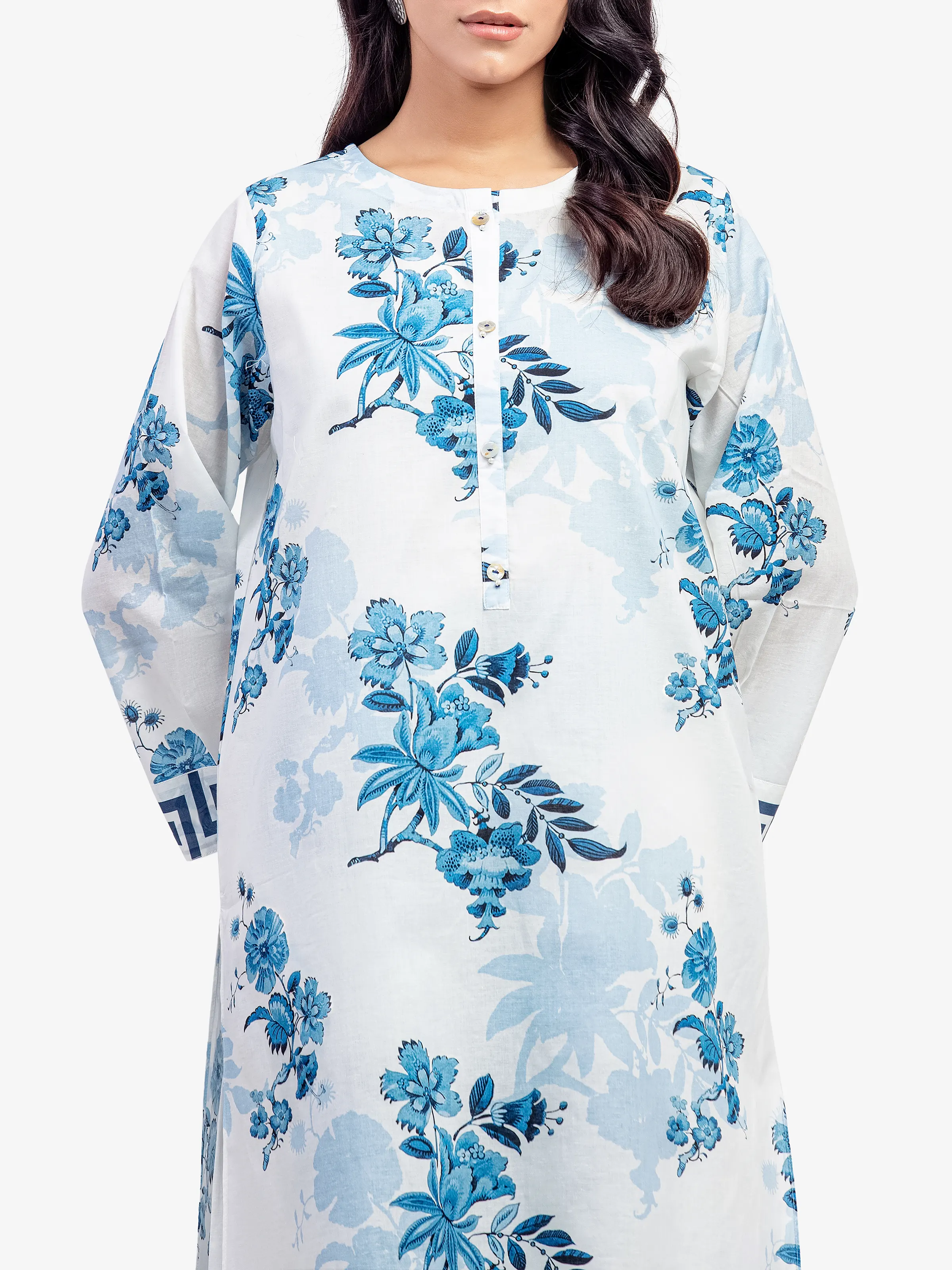 Printed Lawn Co-Ord Set - EWTKP5-82306ST - Image 2