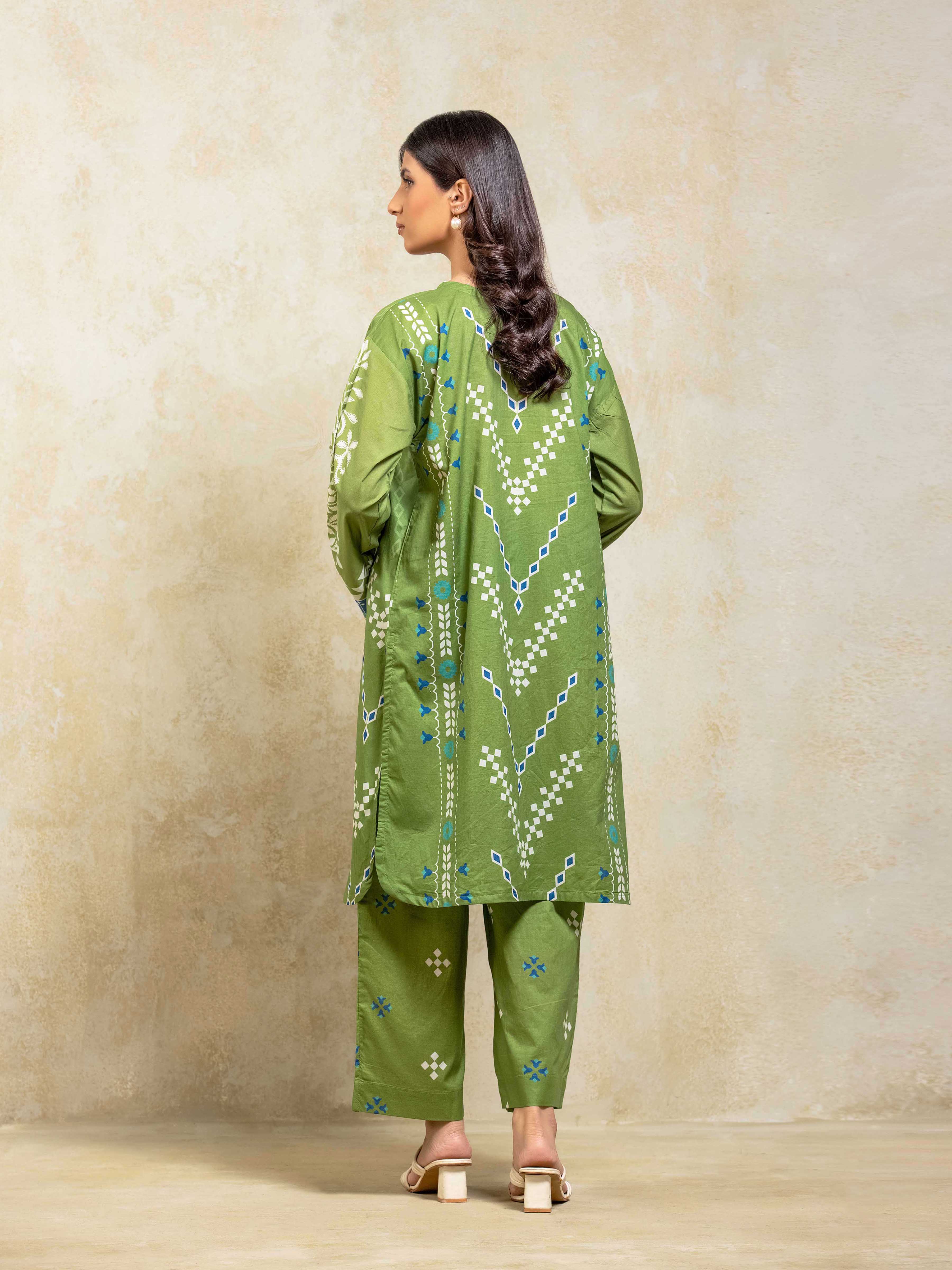 Printed Lawn Co-Ord Set - EWTKP5-82307ST - Image 6