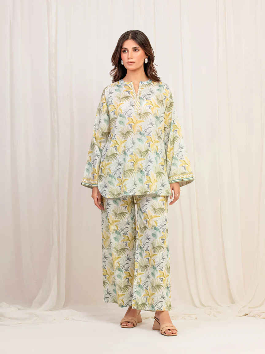 Printed Lawn Co-Ord Set - EWTKP5-82312ST