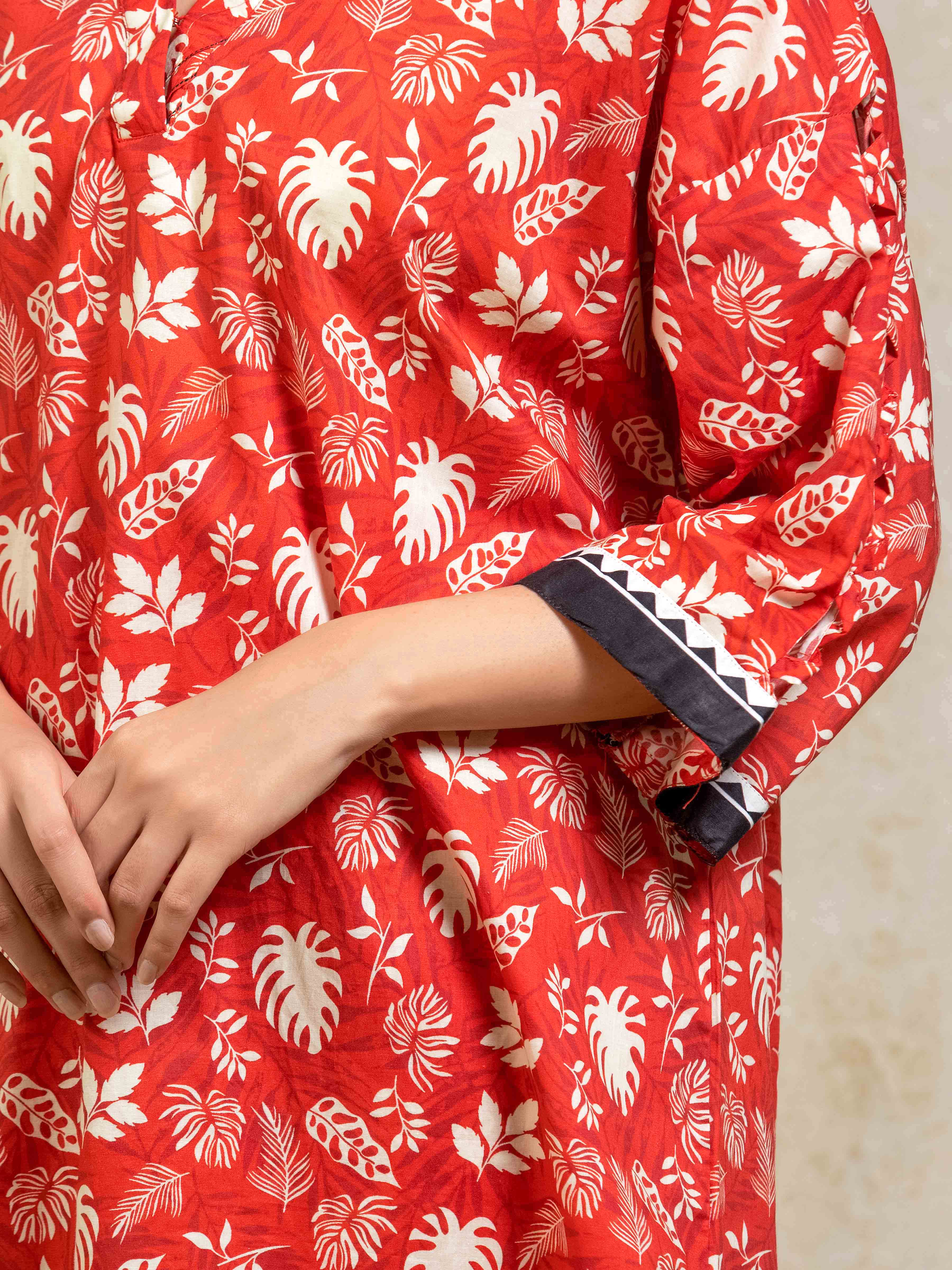 Printed Lawn Co-Ord Set - EWTKP5-82445ST - Image 4