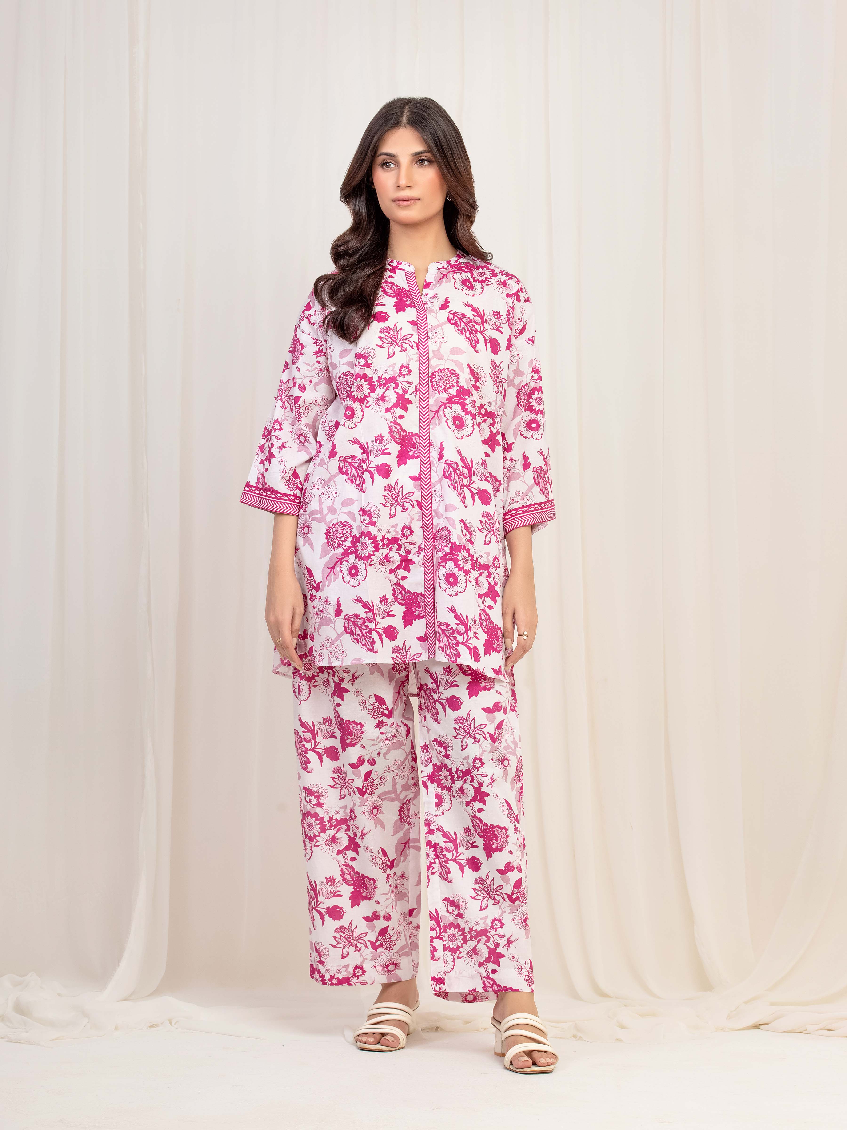 Printed Lawn Co-Ord Set - EWTKP5-82446ST