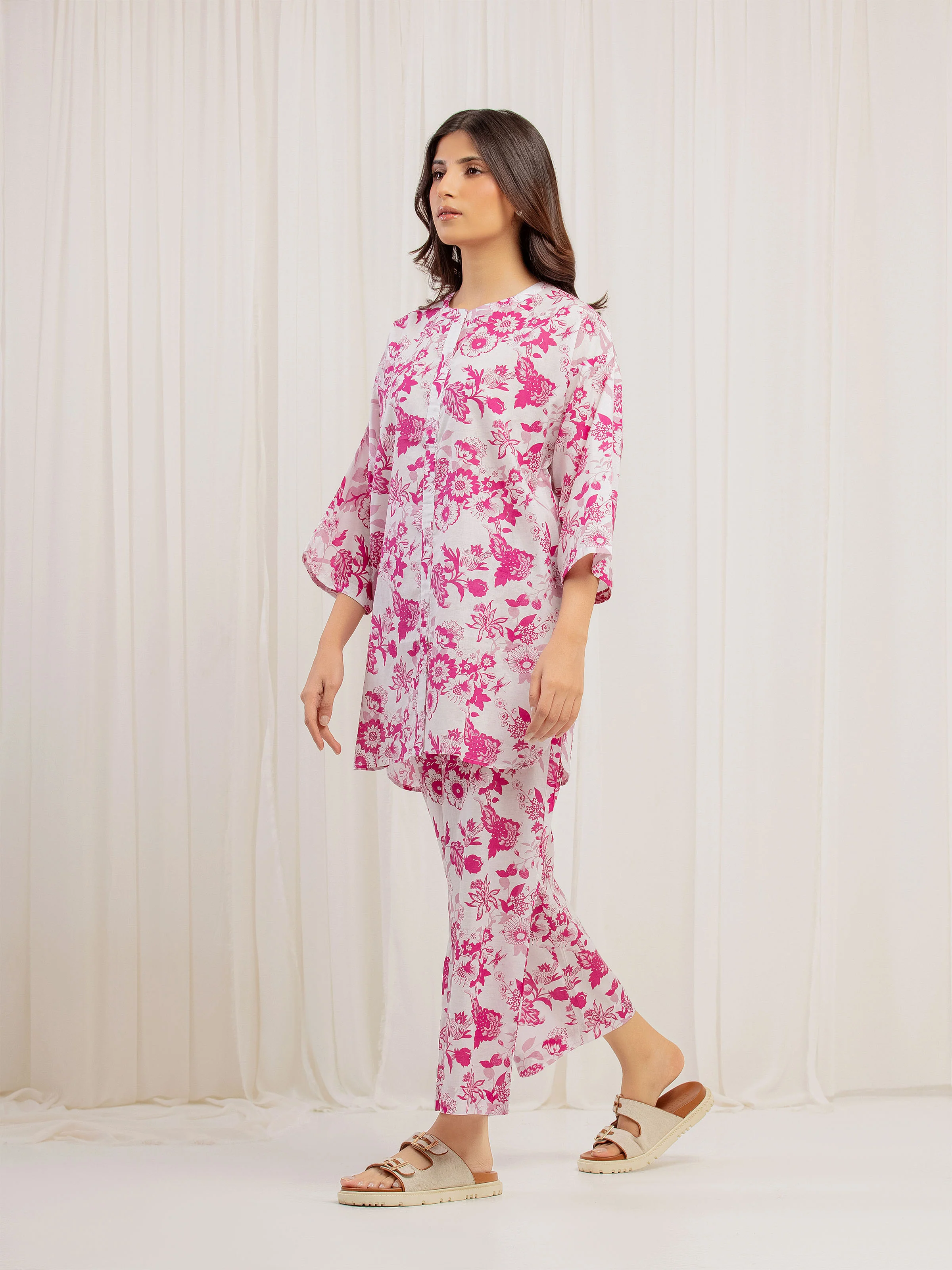 Printed Lawn Co-Ord Set - EWTKP5-83002ST - Image 4