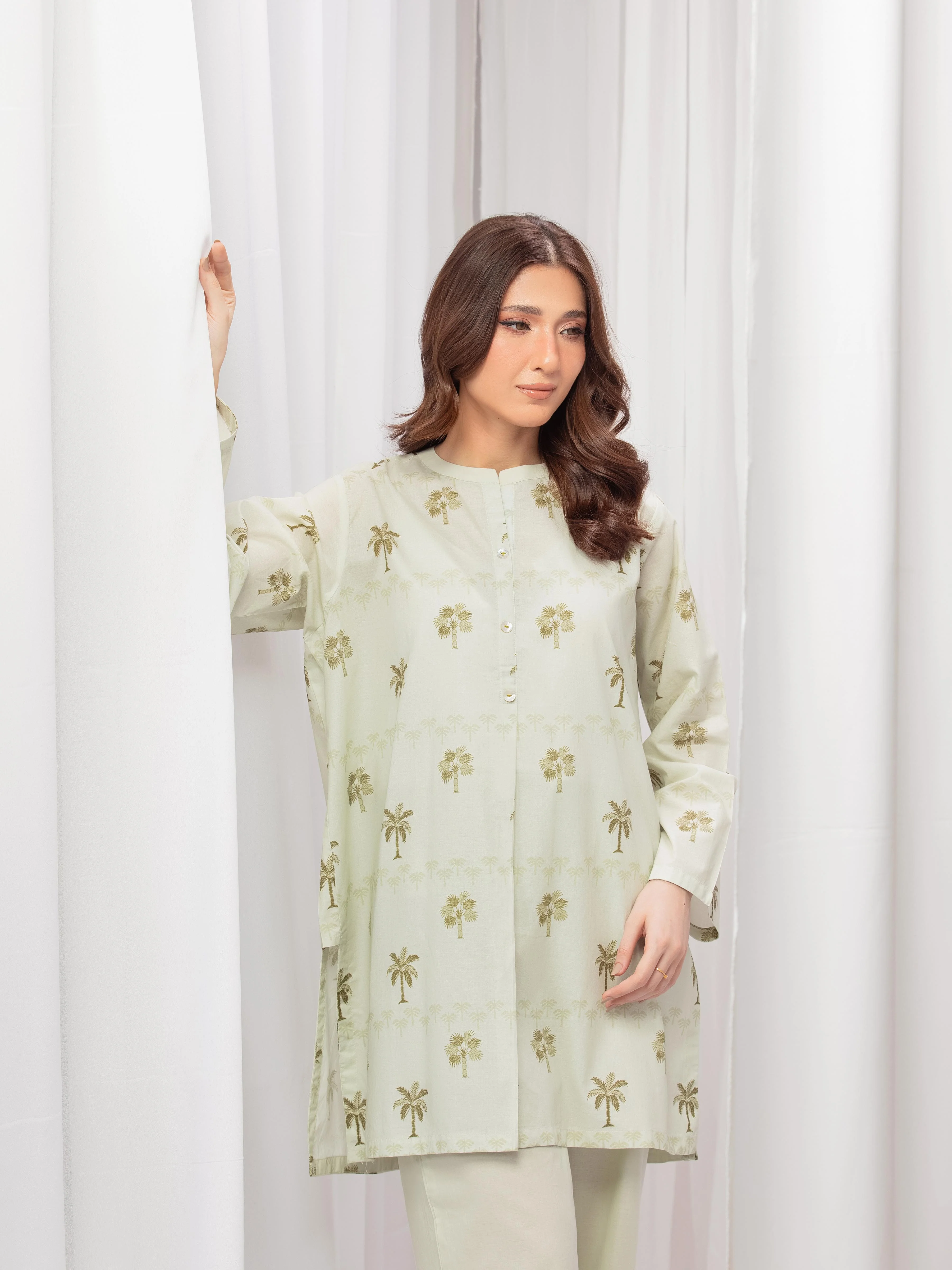 Printed Lawn Shirt Trouser - EWTKP5-85009ST - Image 3