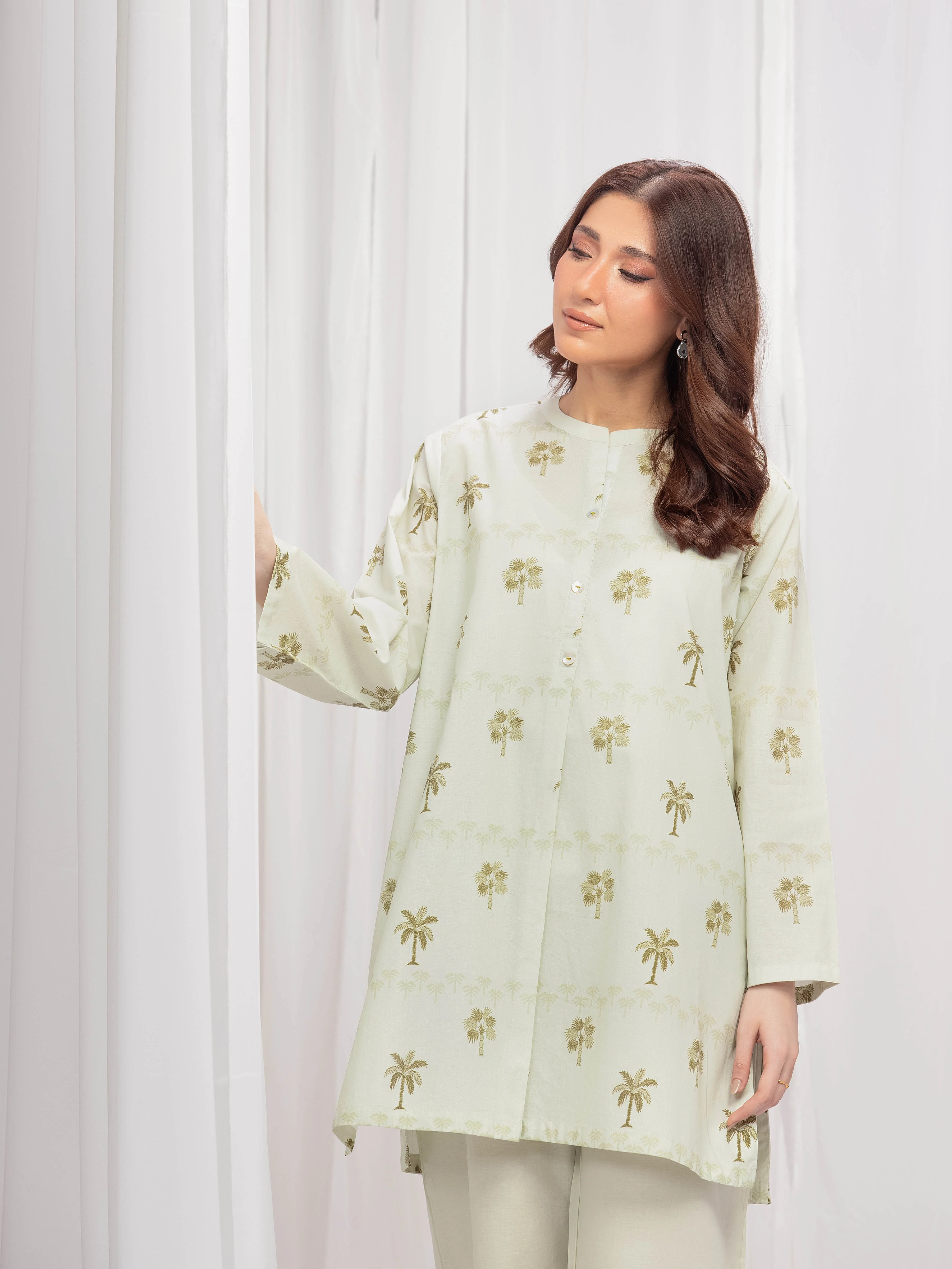 Printed Lawn Shirt Trouser - EWTKP5-85009ST - Image 5
