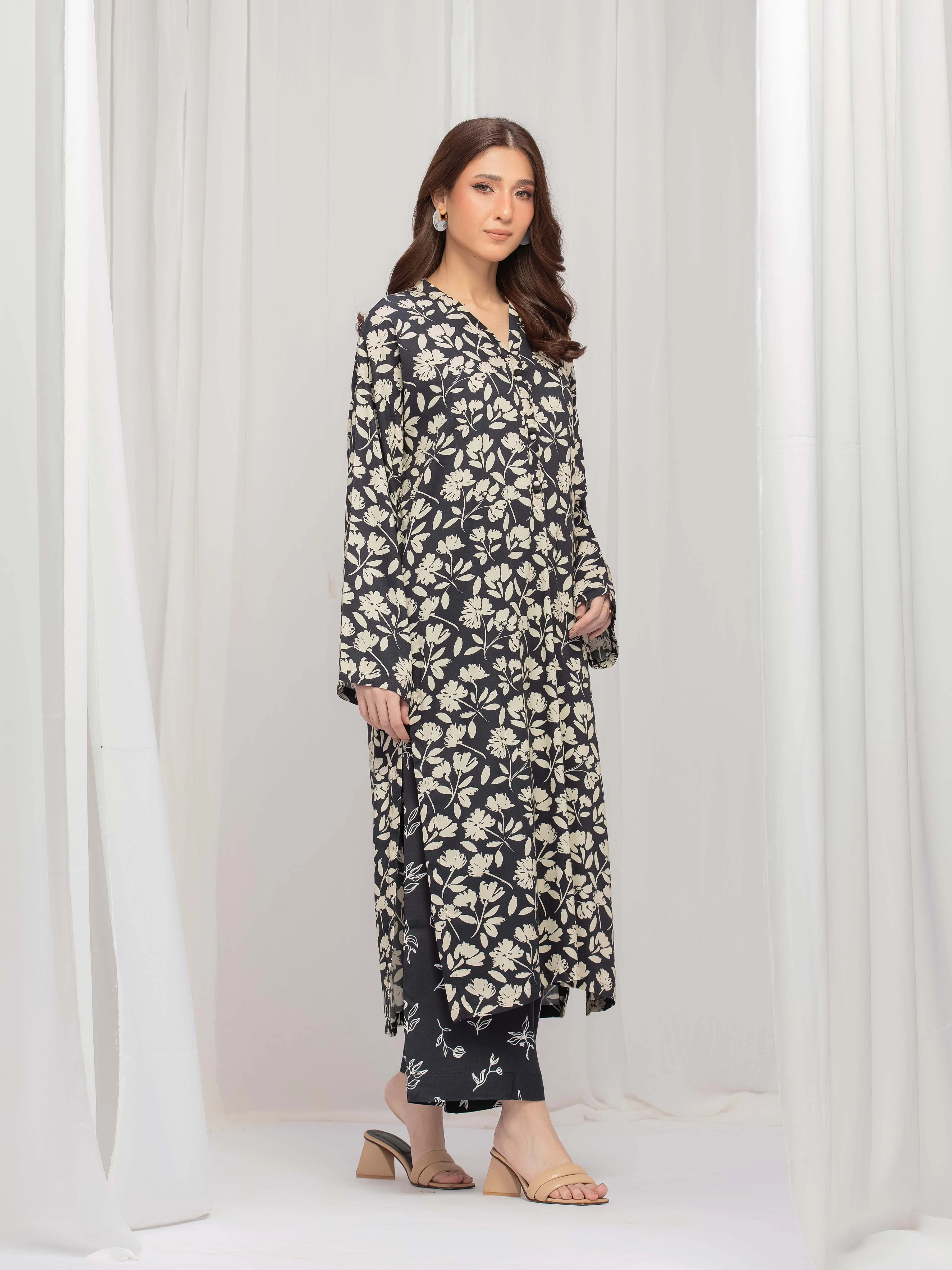 Printed Marina Twill Co-Ord Set - EWTKP5-81384ST - Image 2