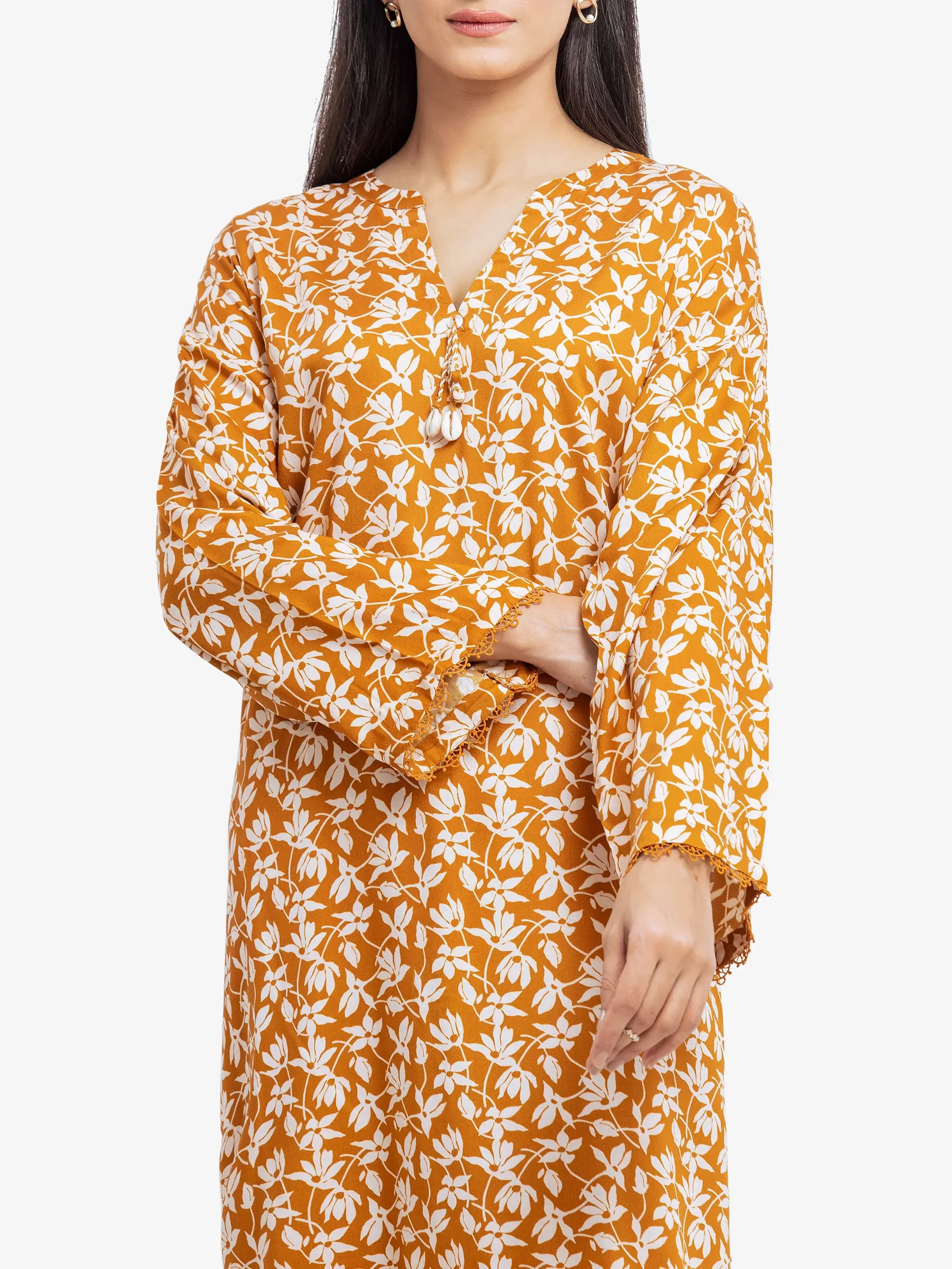 Printed Viscose Co-Ord Set - EWTKP24-81378ST - Image 2