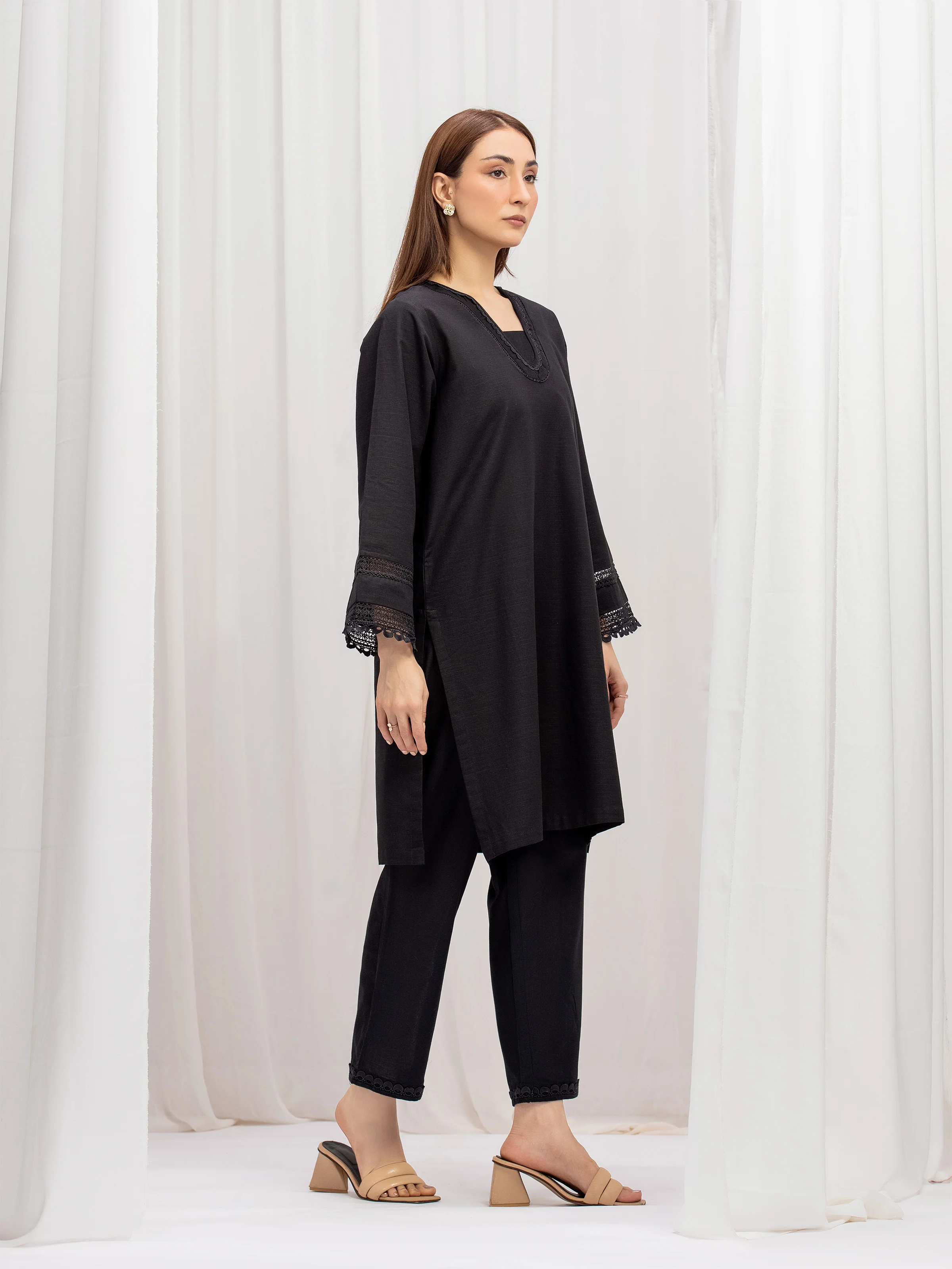 Solid Cross Hatch Co-Ord Set - EWTKS5-81077ST - Image 5