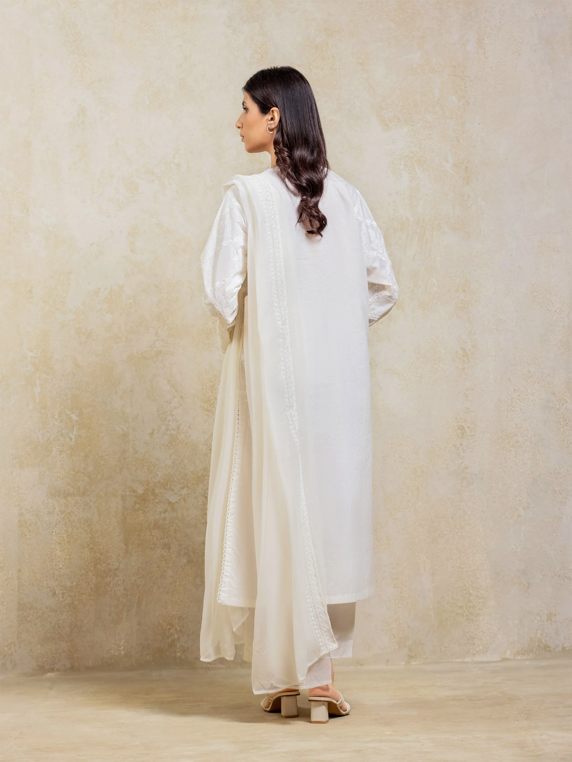 Embroidered Cambric Suit - EWTKE5-81097-3P - Image 5