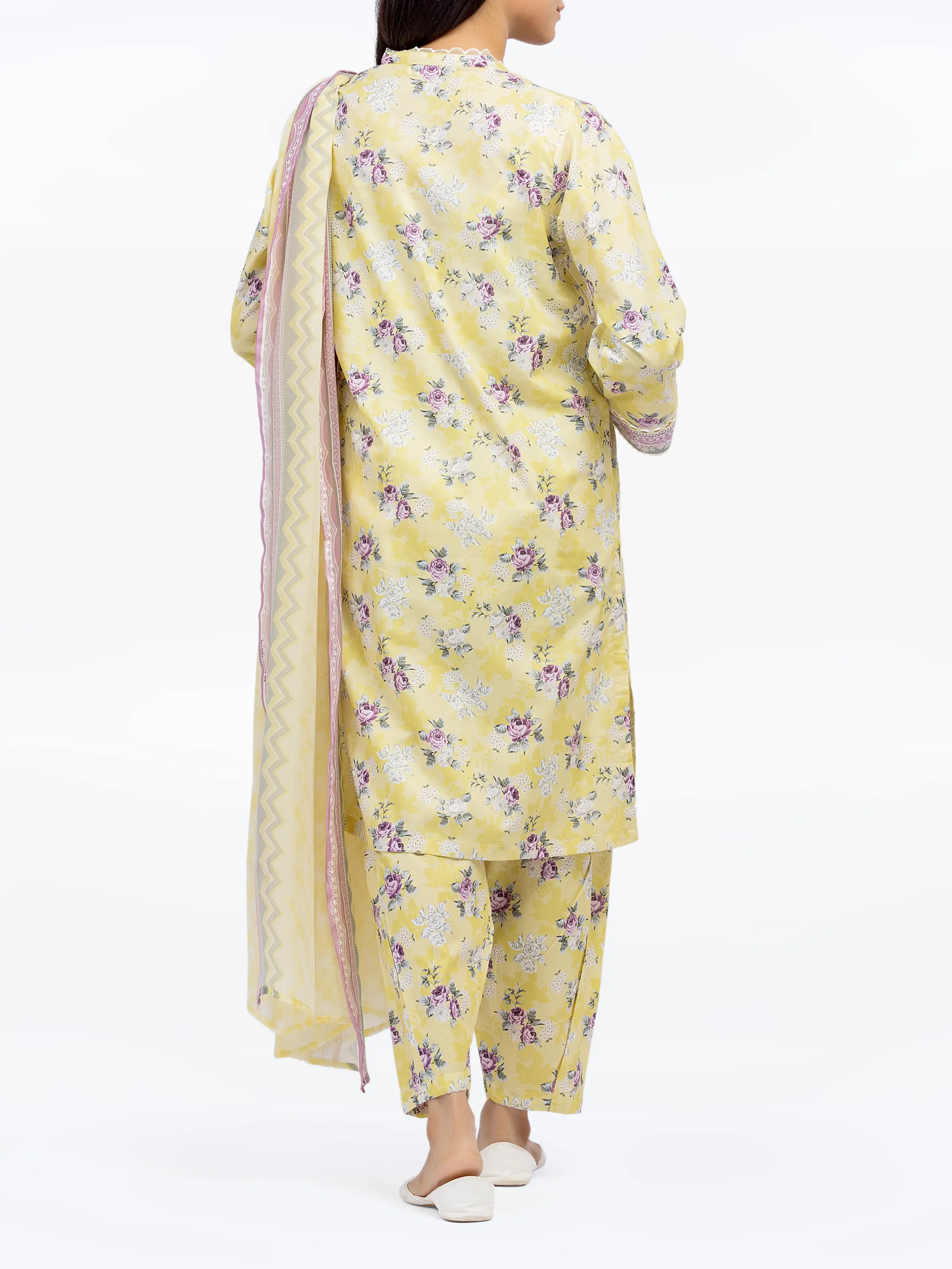 Printed Cambric Suit - EWTKP5-81712-3P - Image 5