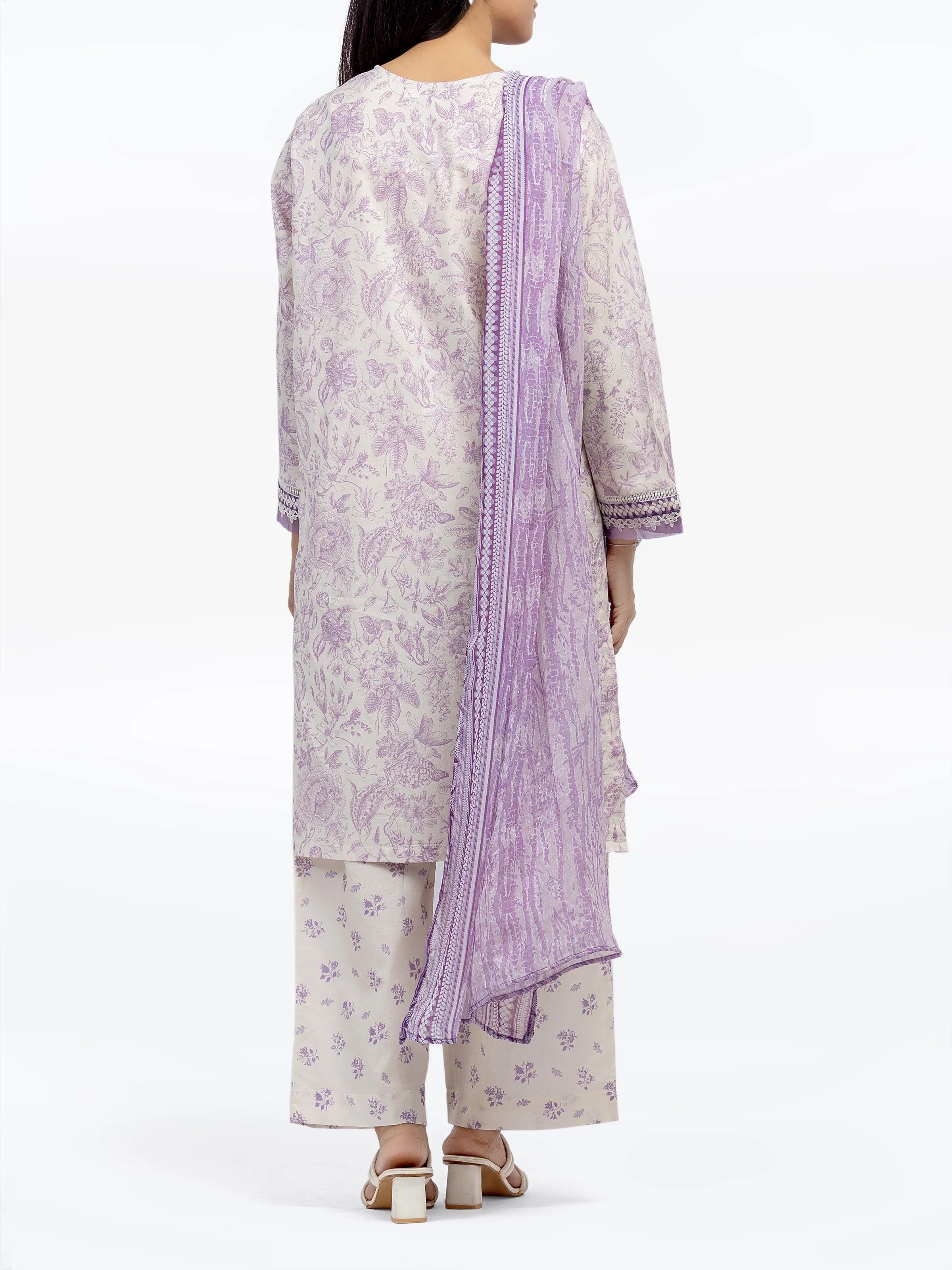 Printed Cambric Suit - EWTKP5-81728-3P - Image 6