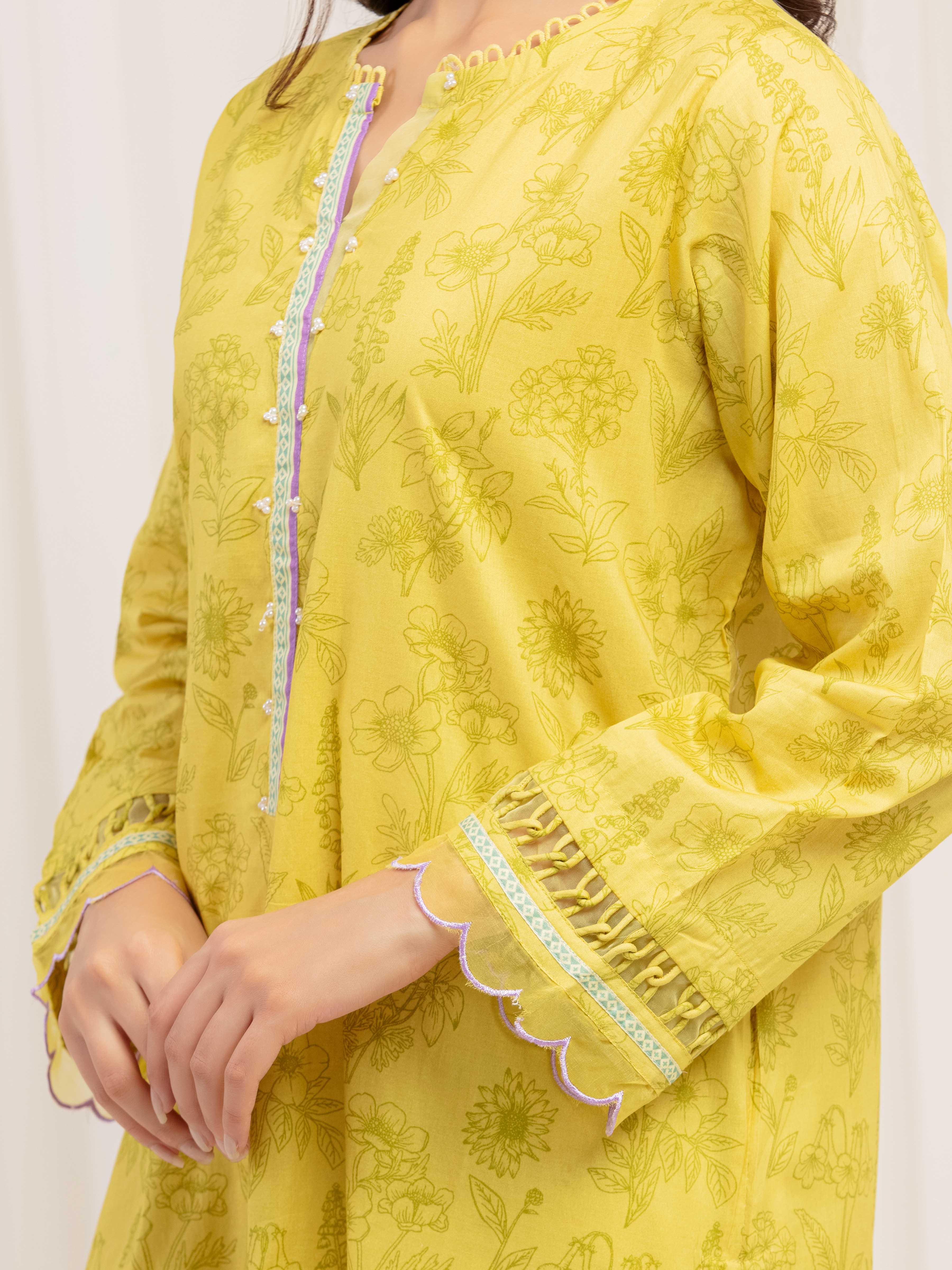 Printed Cambric Suit - EWTKP5-81729-3P - Image 4