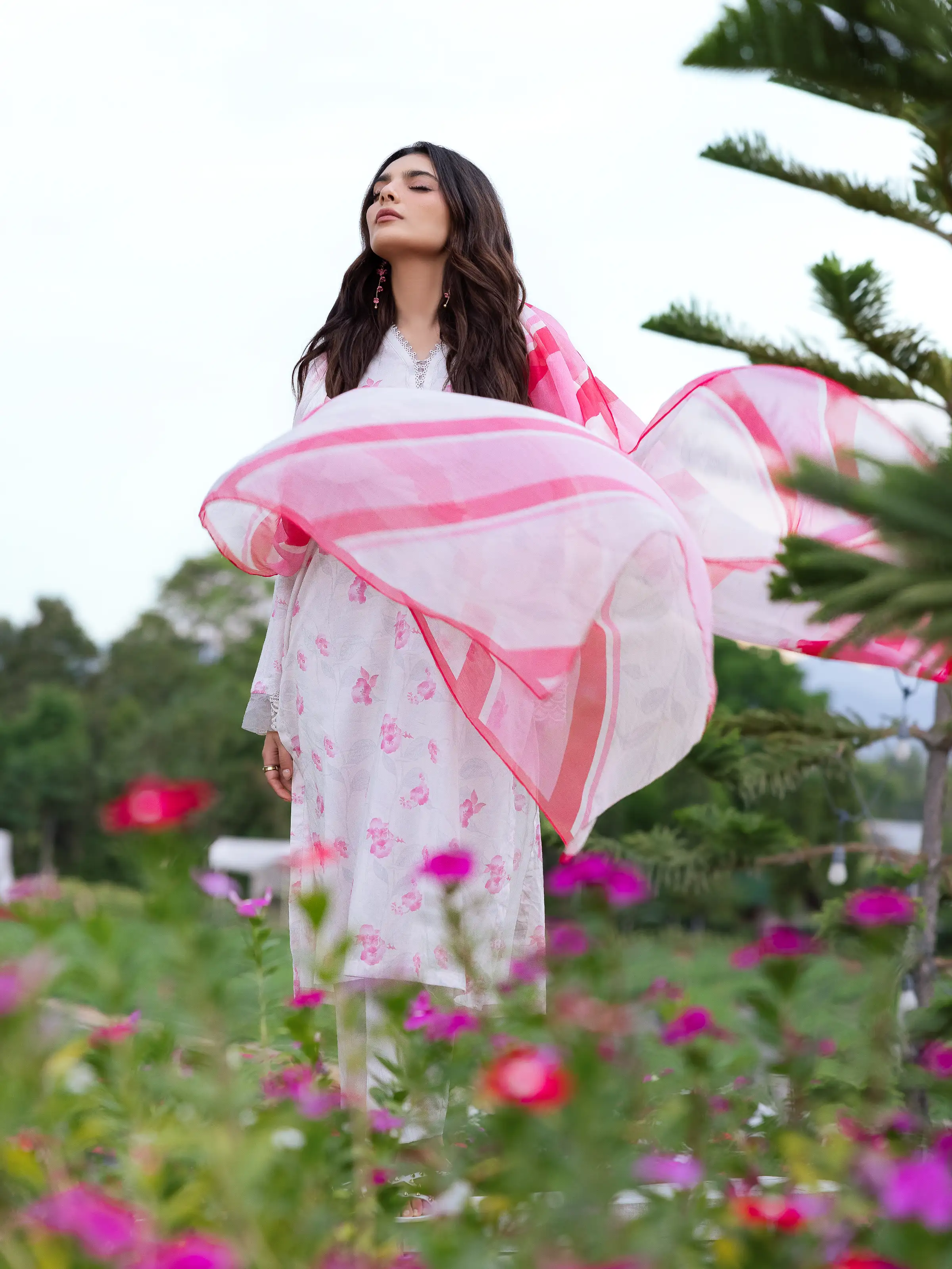 Printed Cambric Suit - EWTKP5-81734-3P - Image 2