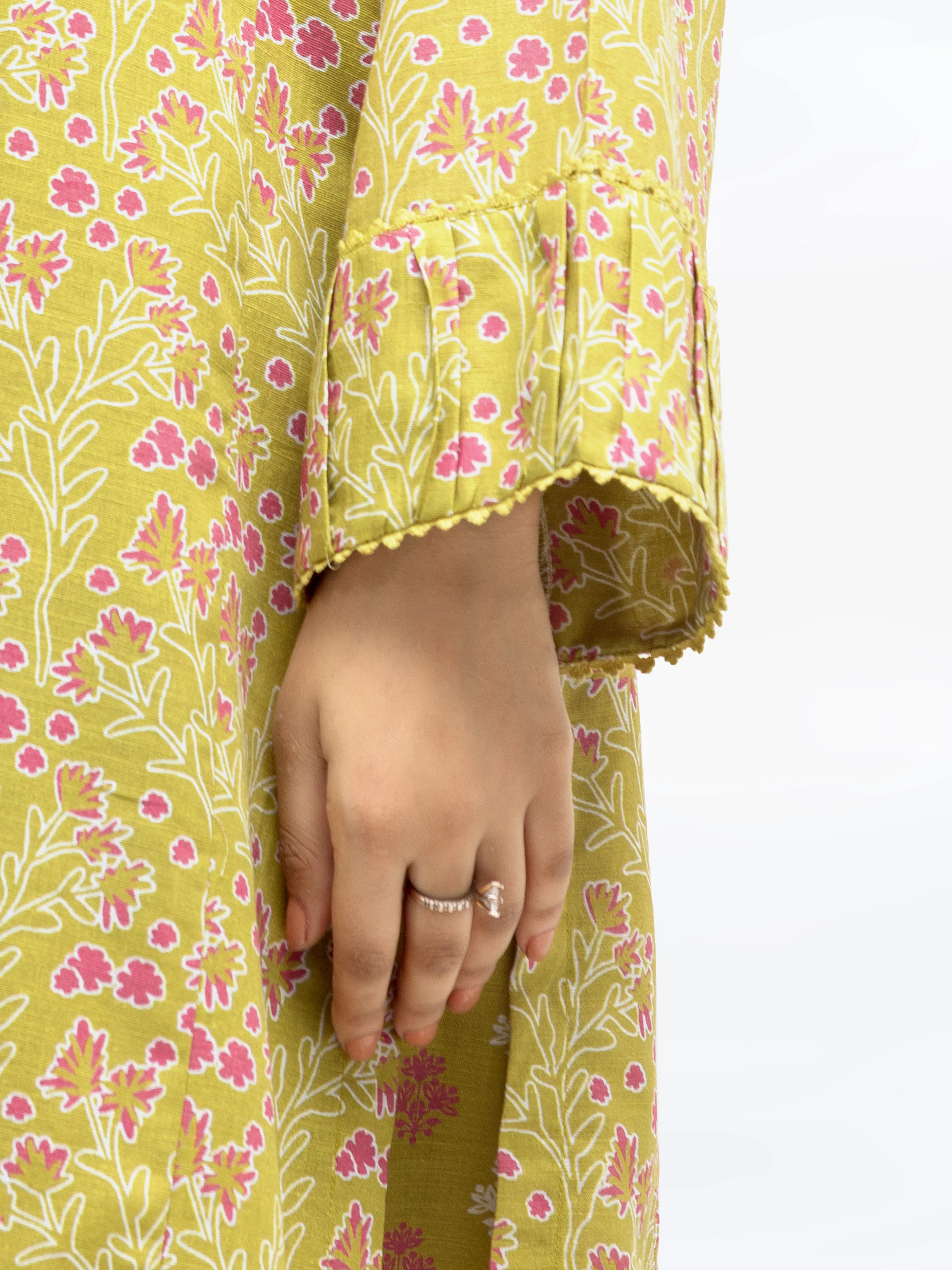Printed Khaddar Suit - EWTKP24-81491-3P - Image 4