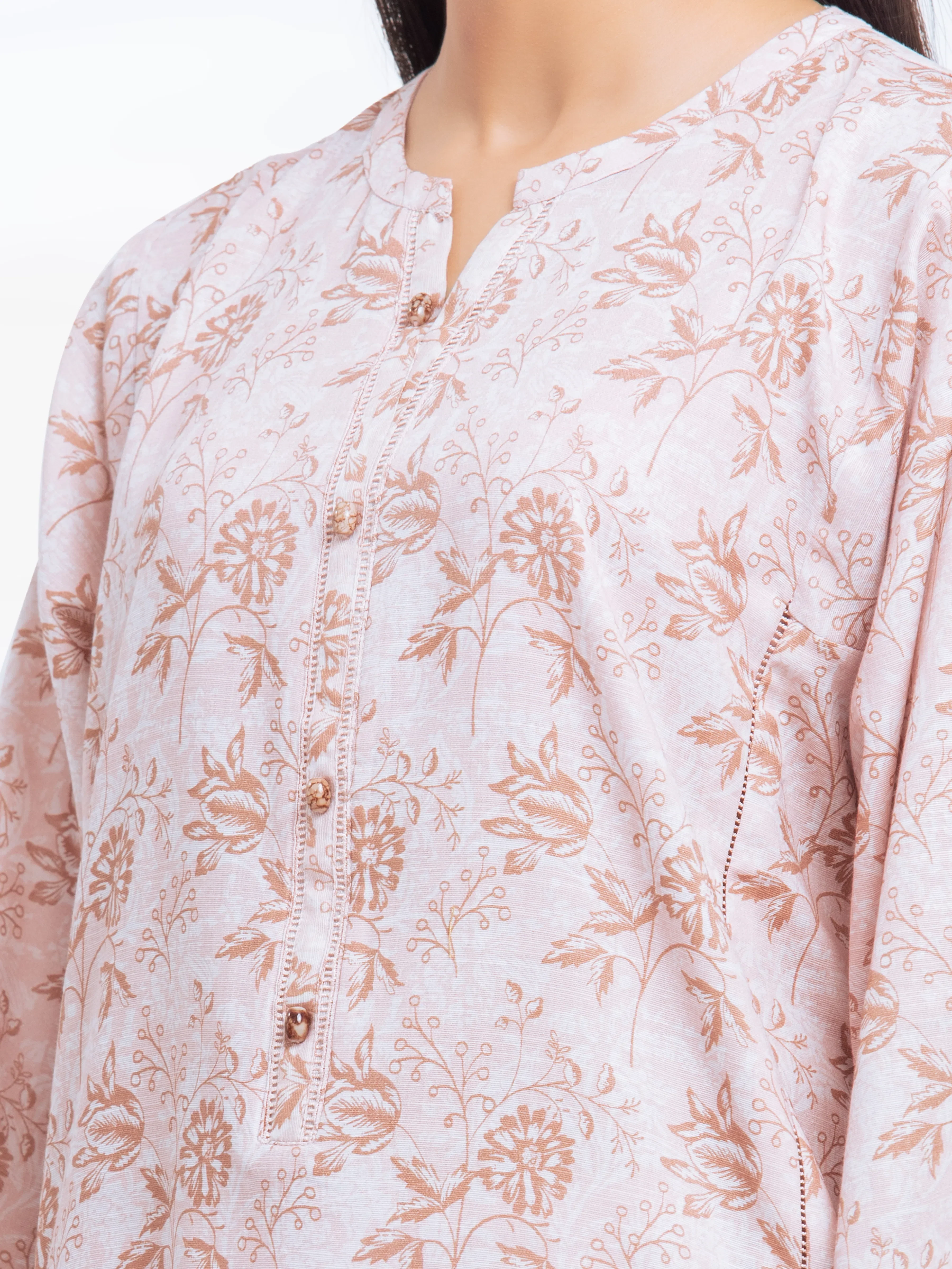 Printed Khaddar Suit - EWTKP24-81494-3P - Image 3