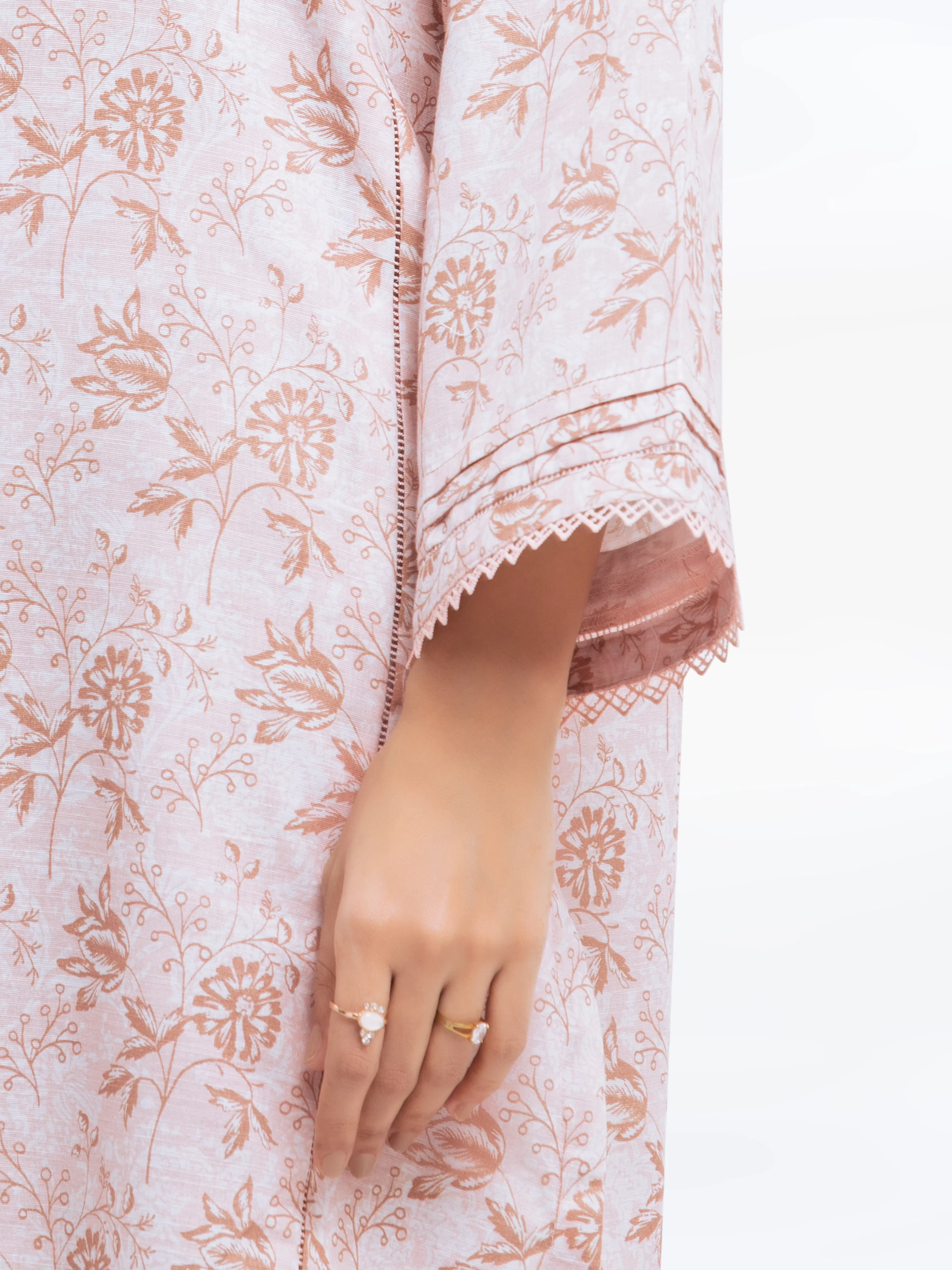 Printed Khaddar Suit - EWTKP24-81494-3P - Image 4