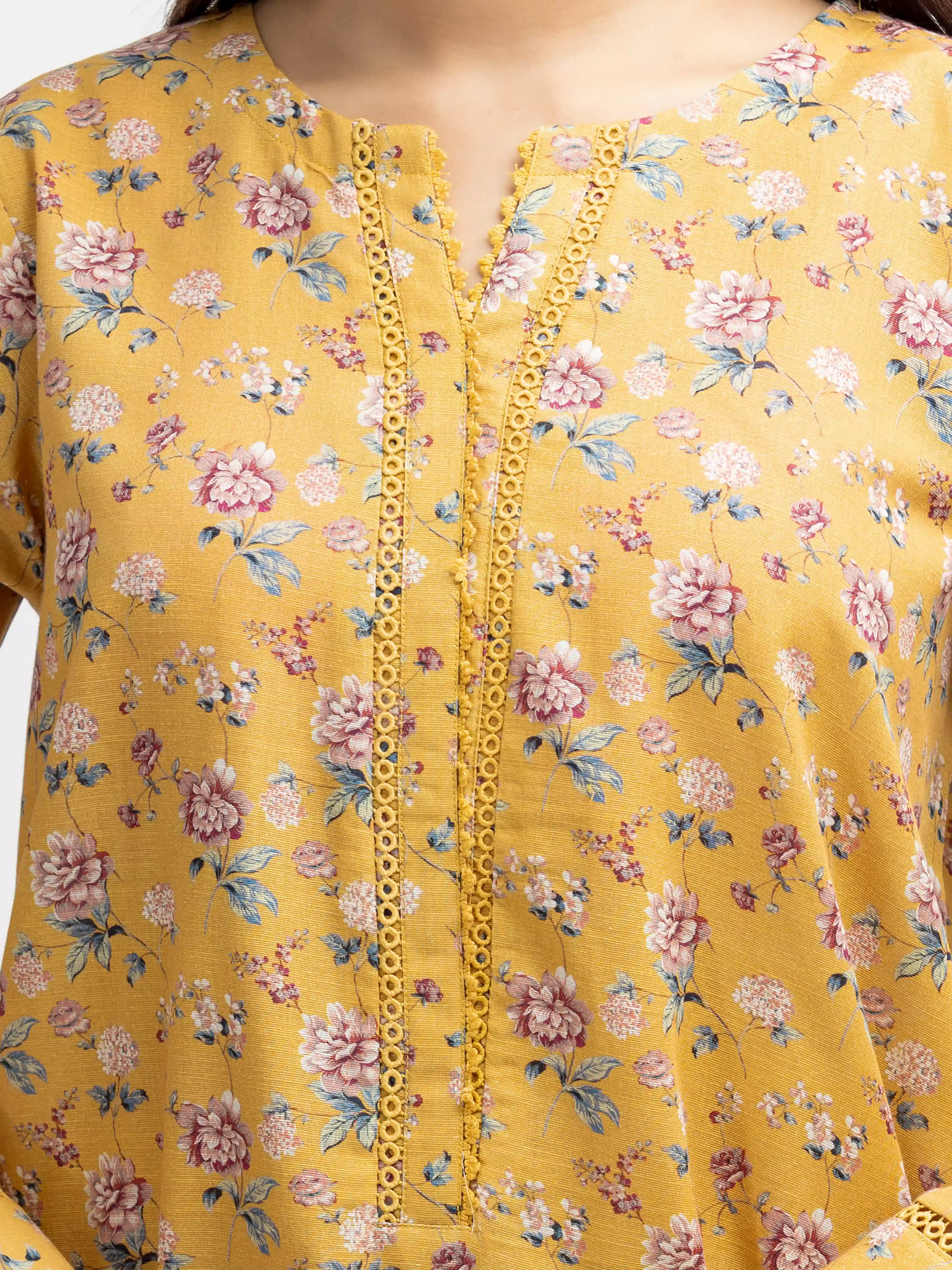 Printed Khaddar Suit - EWTKP24-81520-3P - Image 3