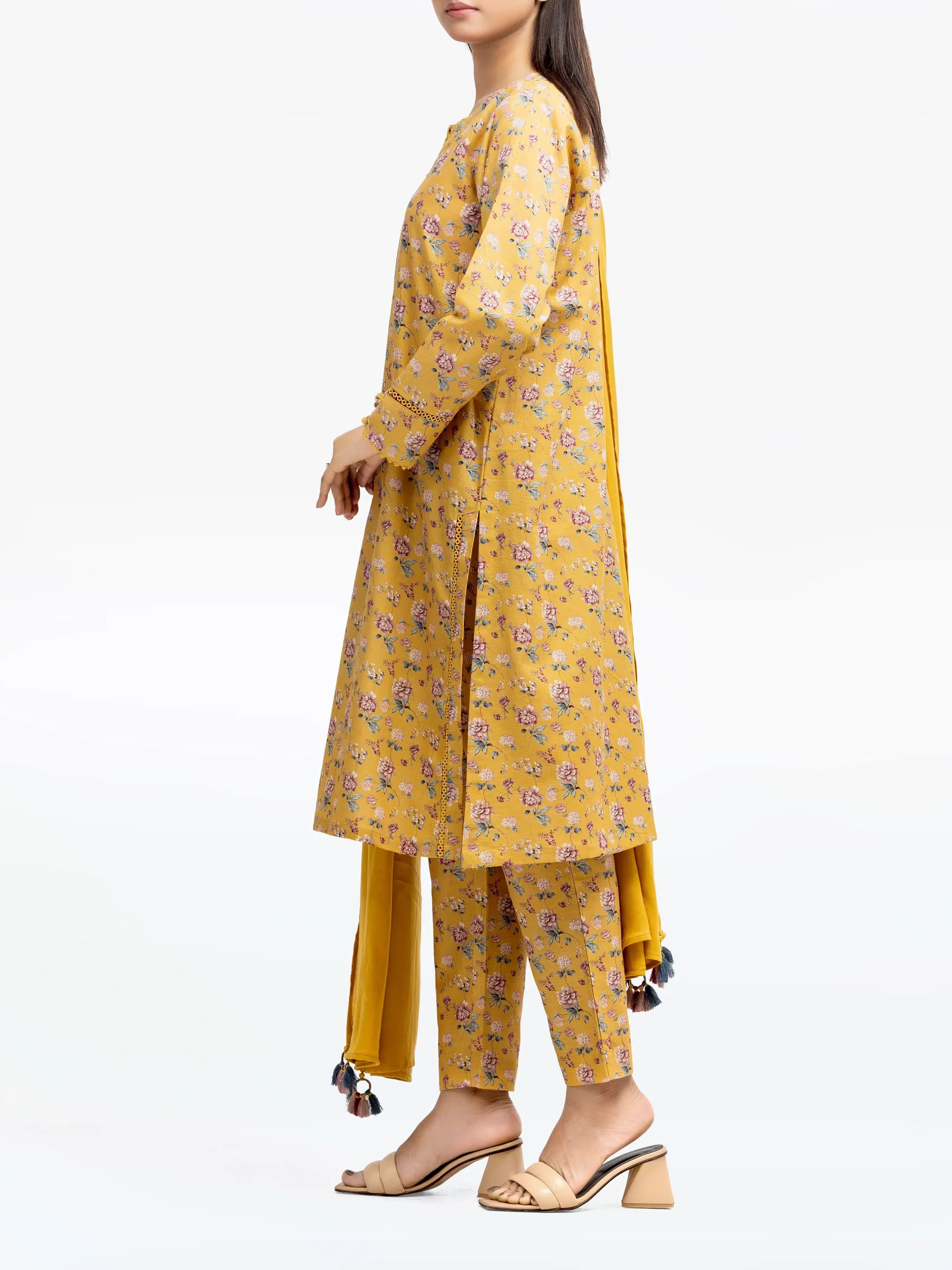 Printed Khaddar Suit - EWTKP24-81520-3P - Image 5