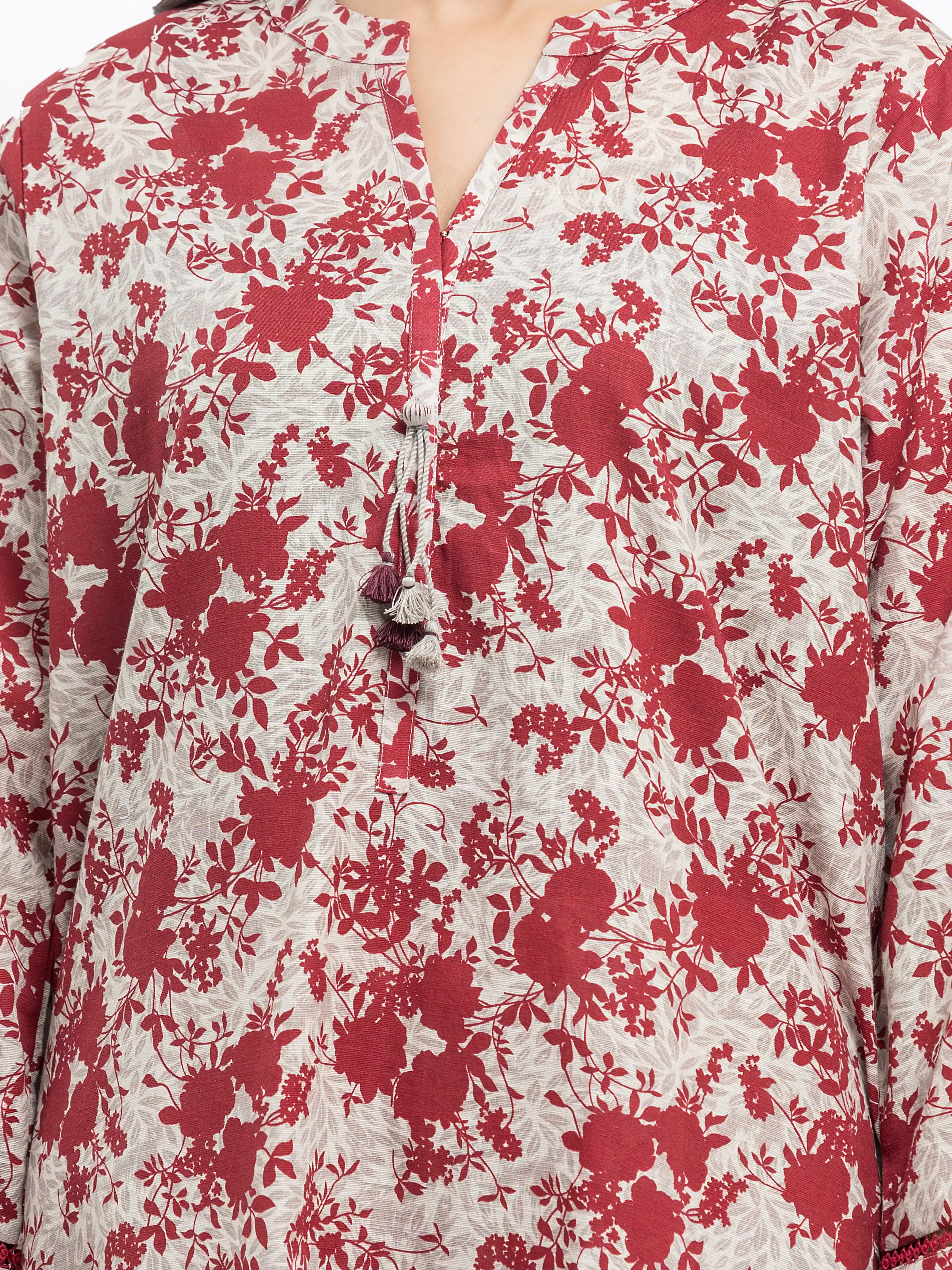 Printed Khaddar Suit - EWTKP24-81532-3P - Image 3