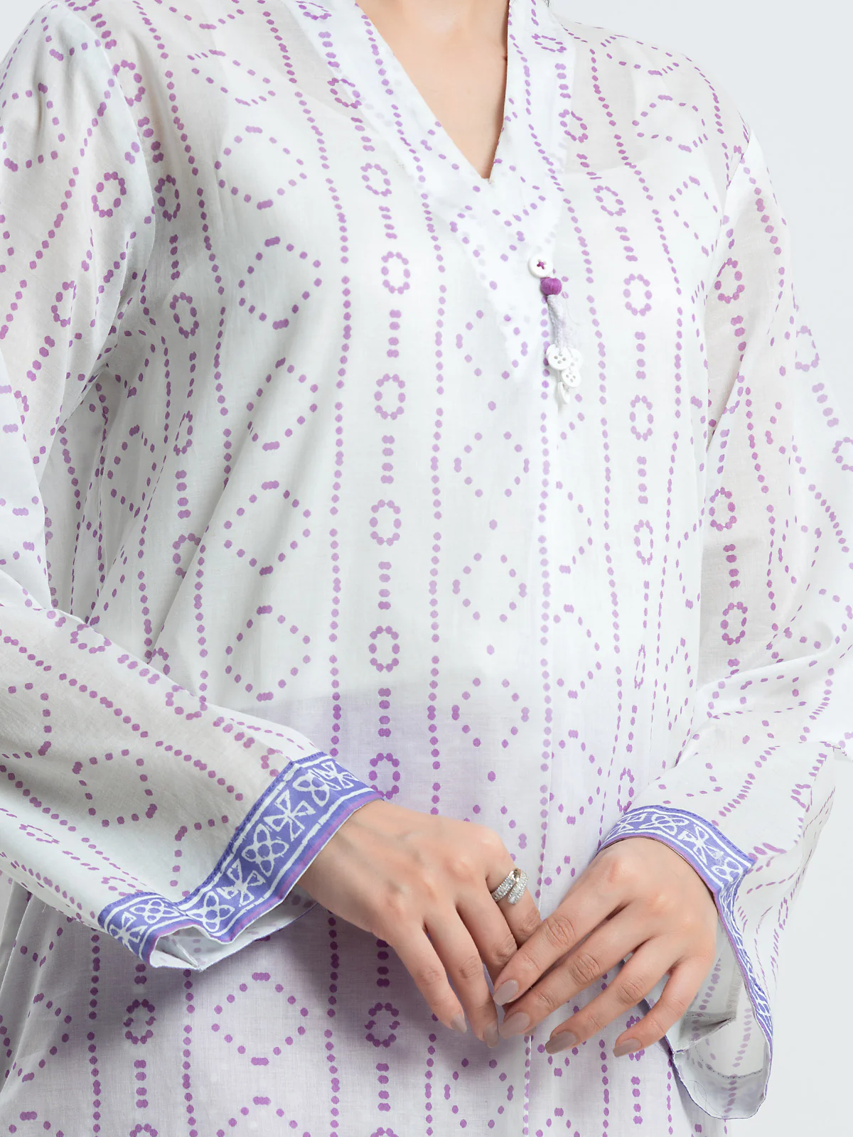 Printed Lawn Suit - EWTKP24-81303-3P - Image 3