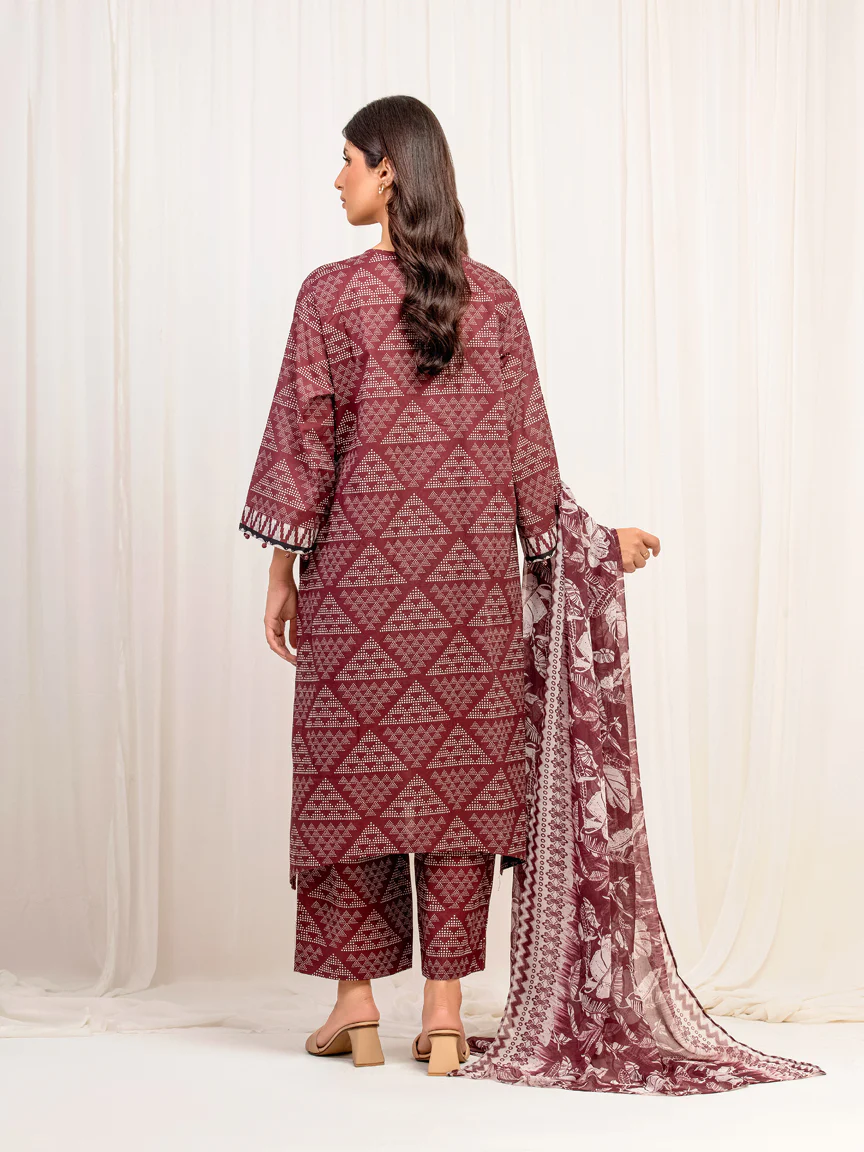 Printed Lawn Suit - EWTKP5-82019-3P - Image 6