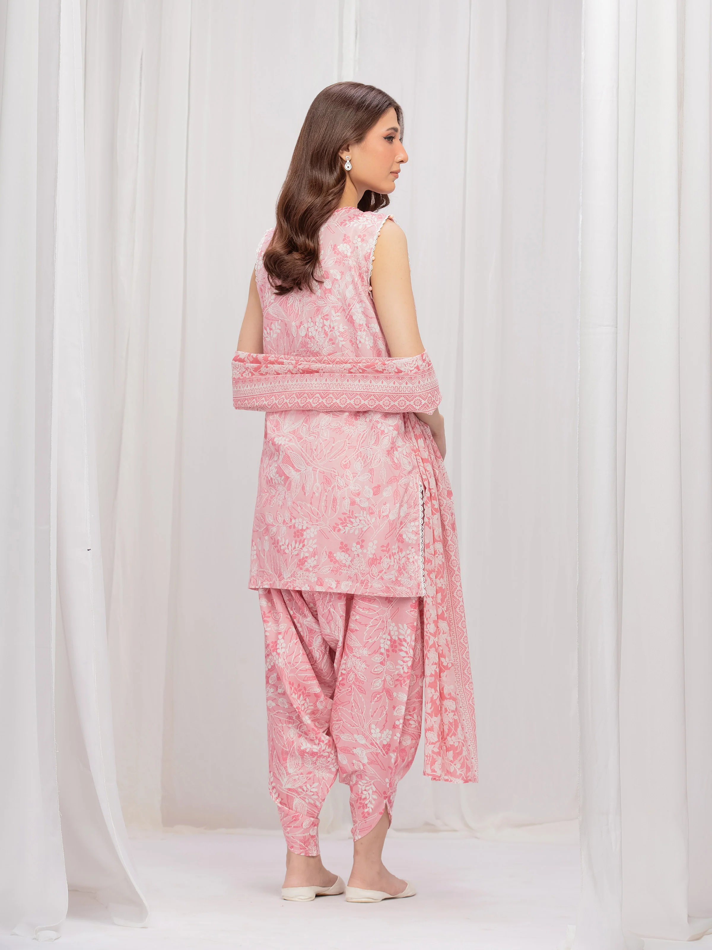 Printed Lawn Suit - EWTKP5-83001-3P - Image 5