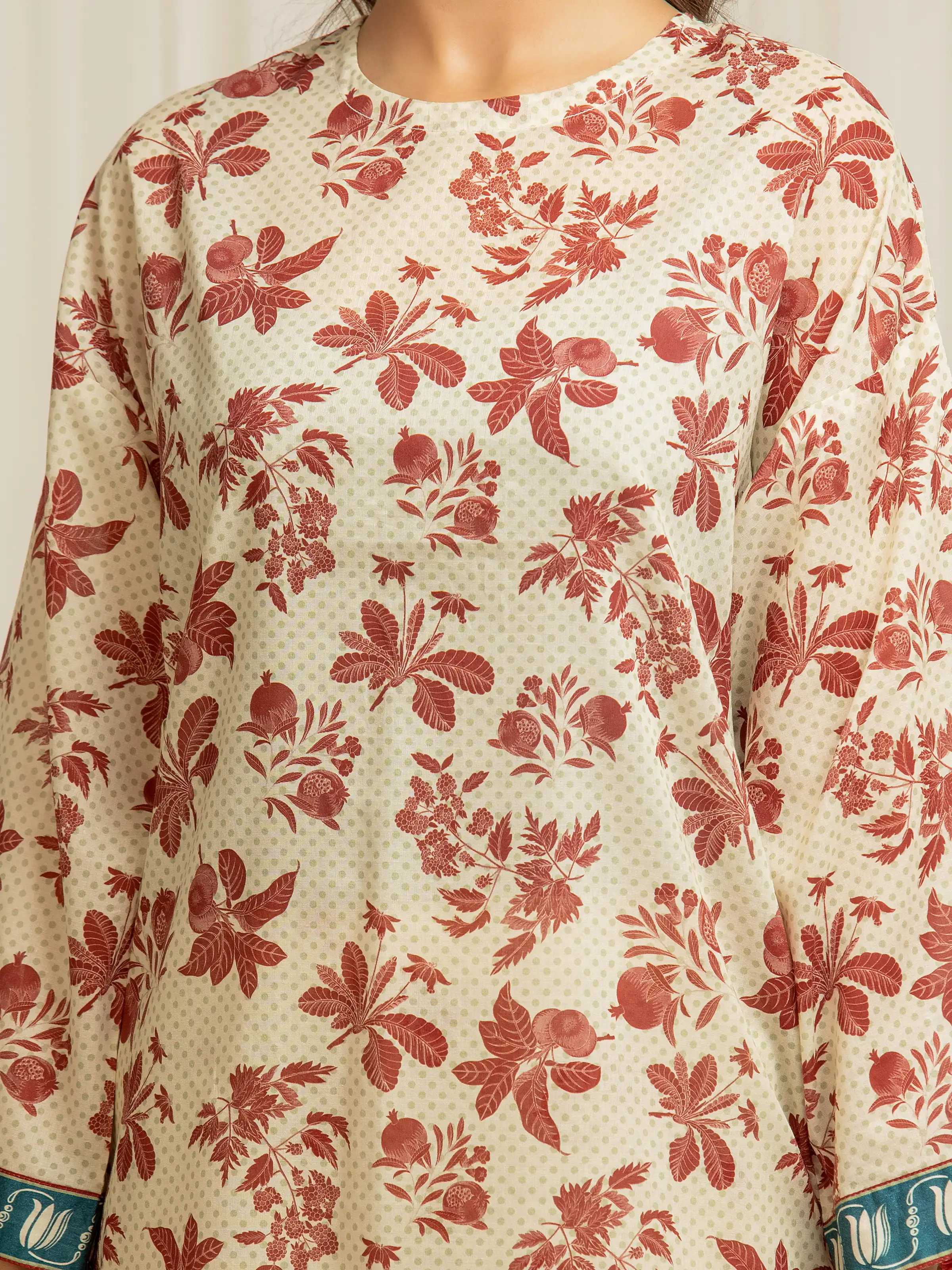 Printed Lawn Suit - EWTKP6-86047-3P - Image 3