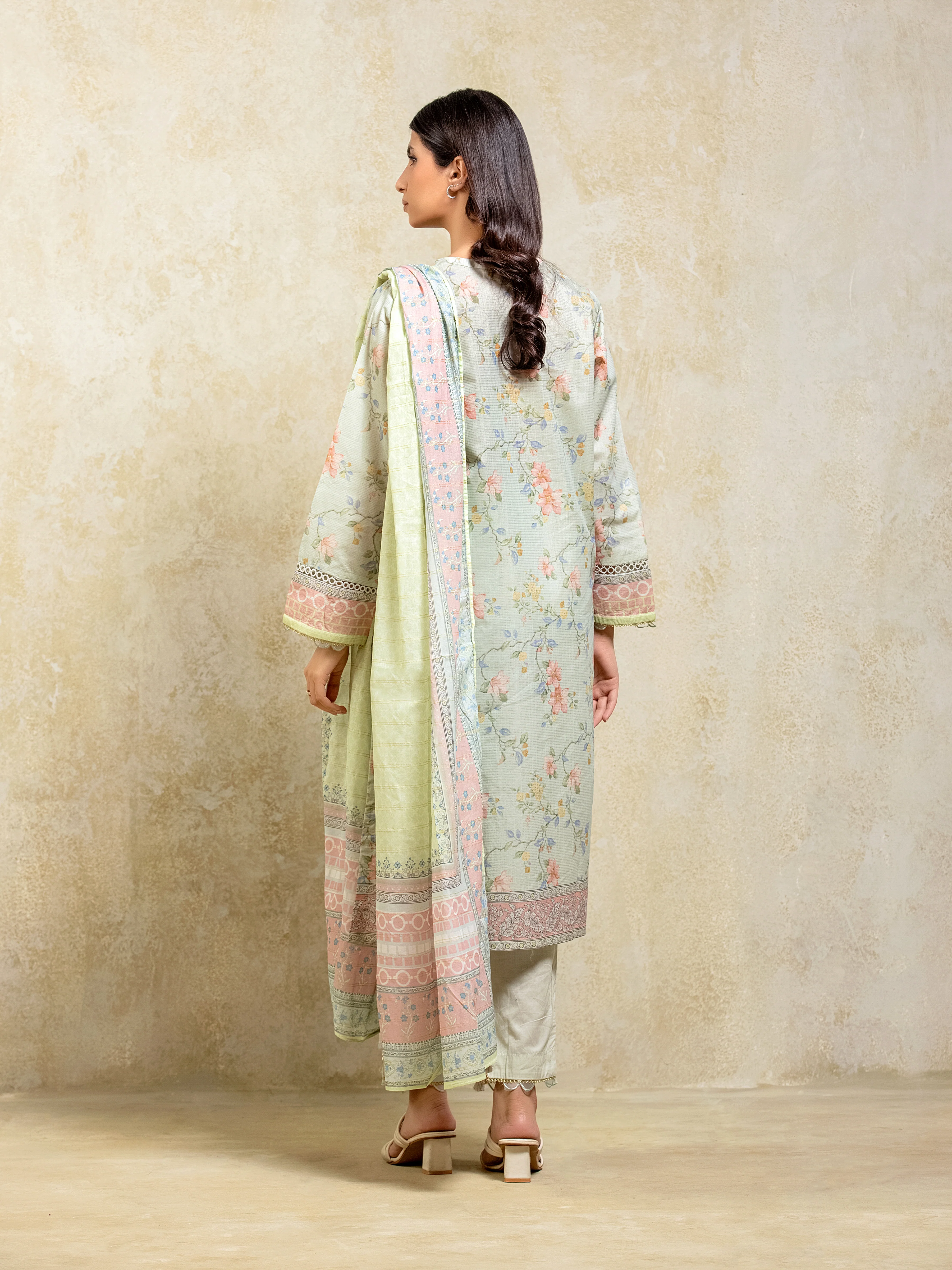 Printed Mesuri Suit - EWTKP5-81715-3P - Image 4