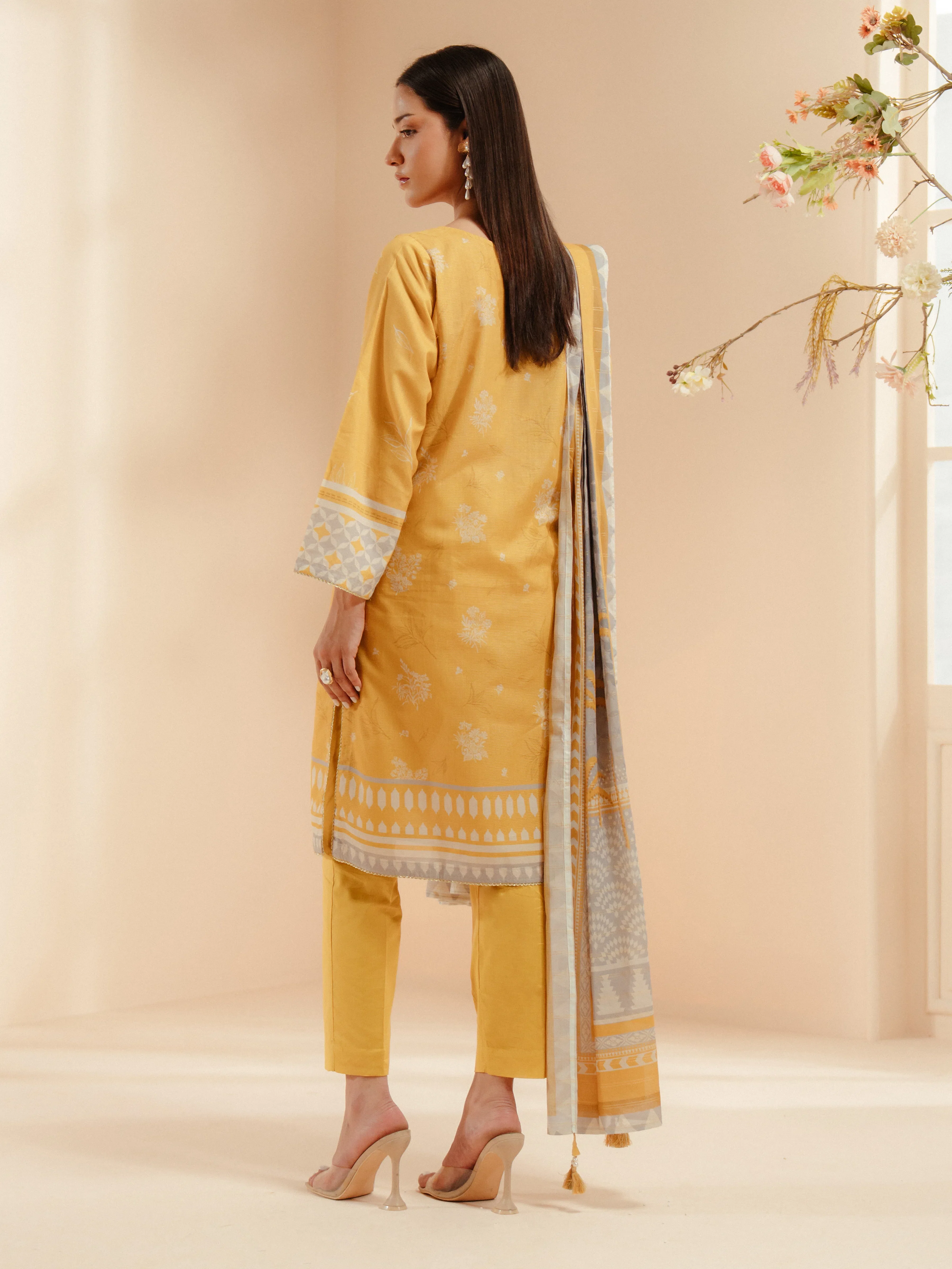 Printed Mesuri Suit - EWTKP5-81724-3P - Image 5
