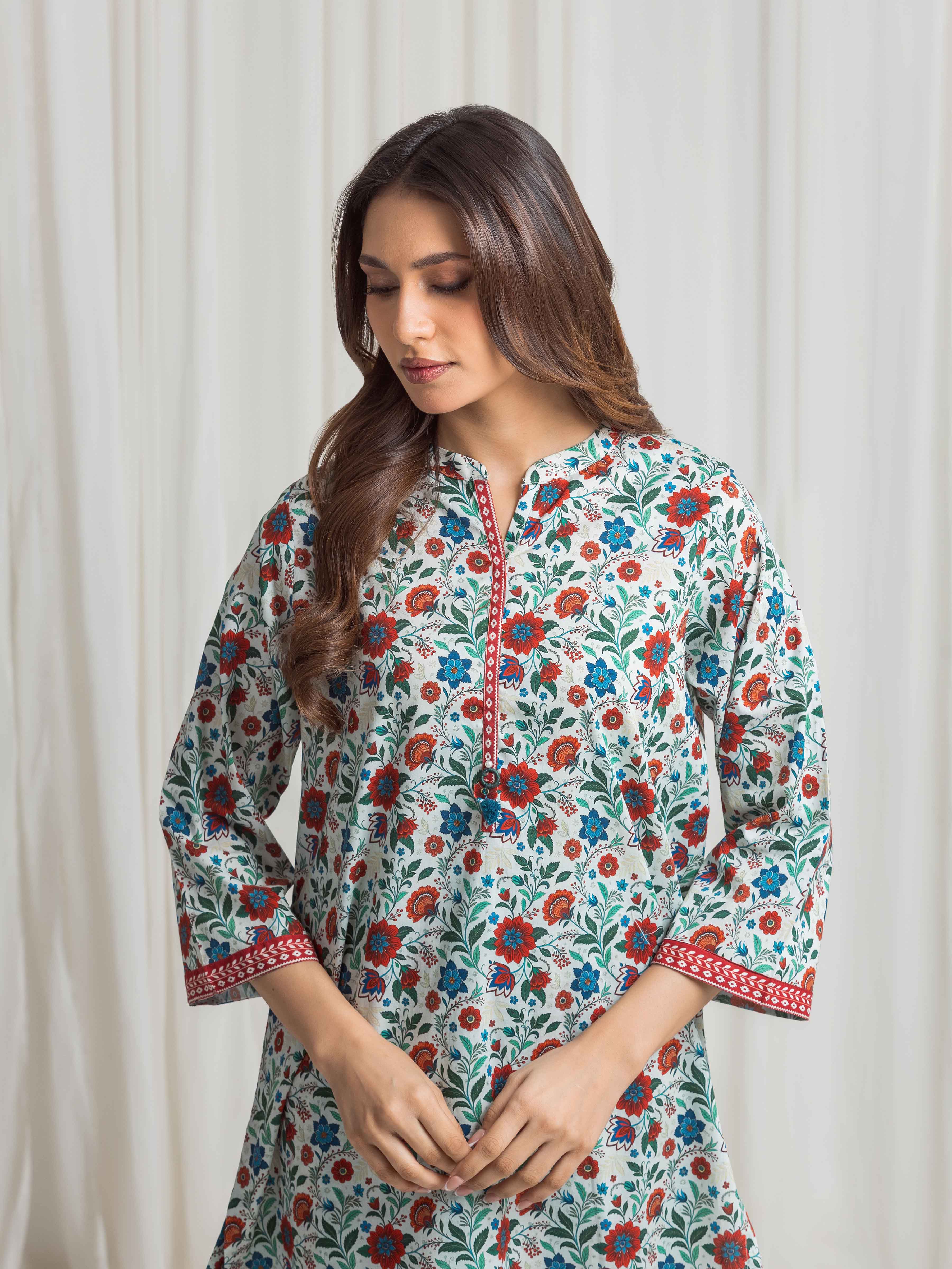 Printed Cambric Co-Ord Set - EWTKP6-82503ST - Image 2