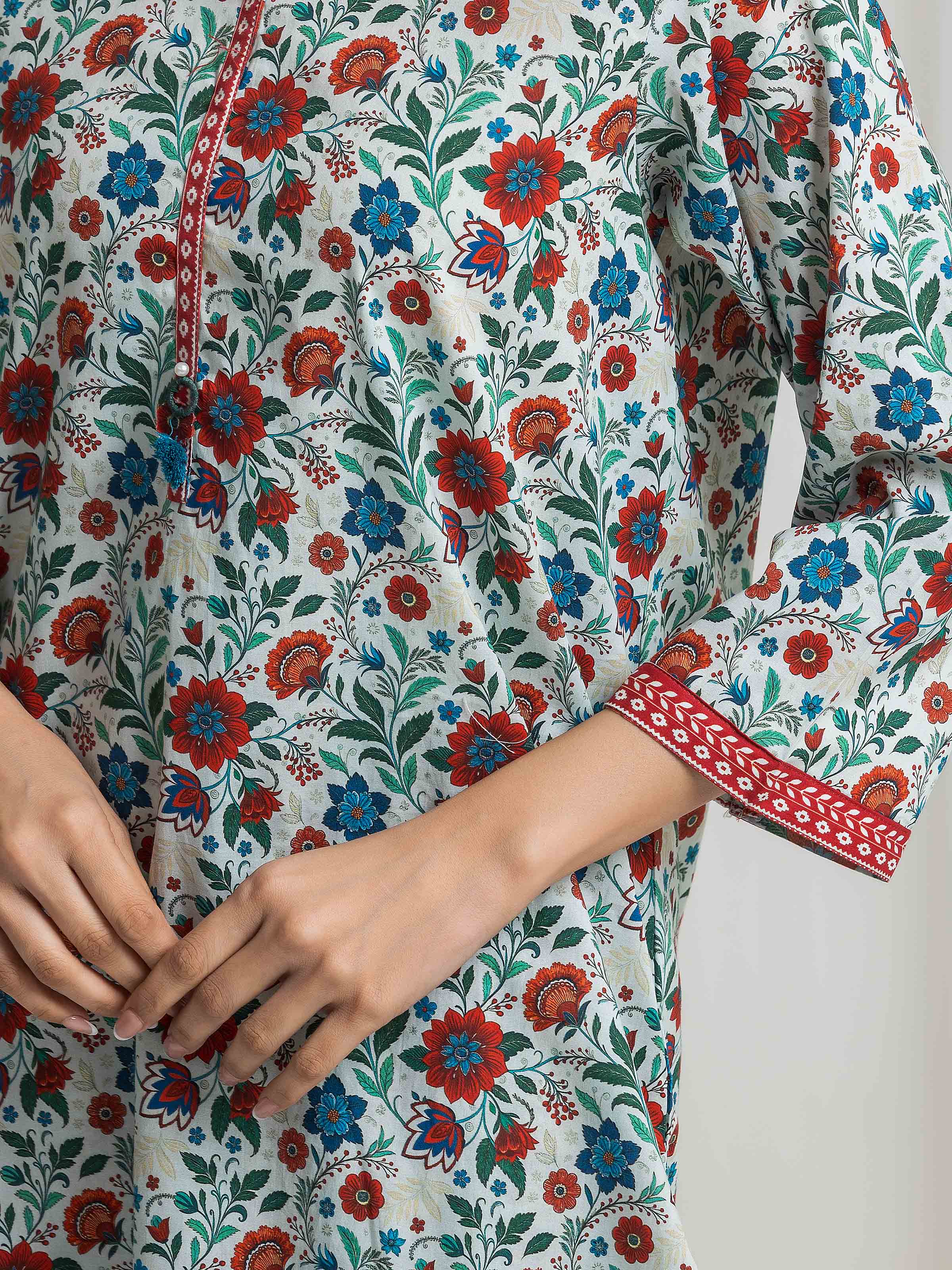 Printed Cambric Co-Ord Set - EWTKP6-82503ST - Image 3