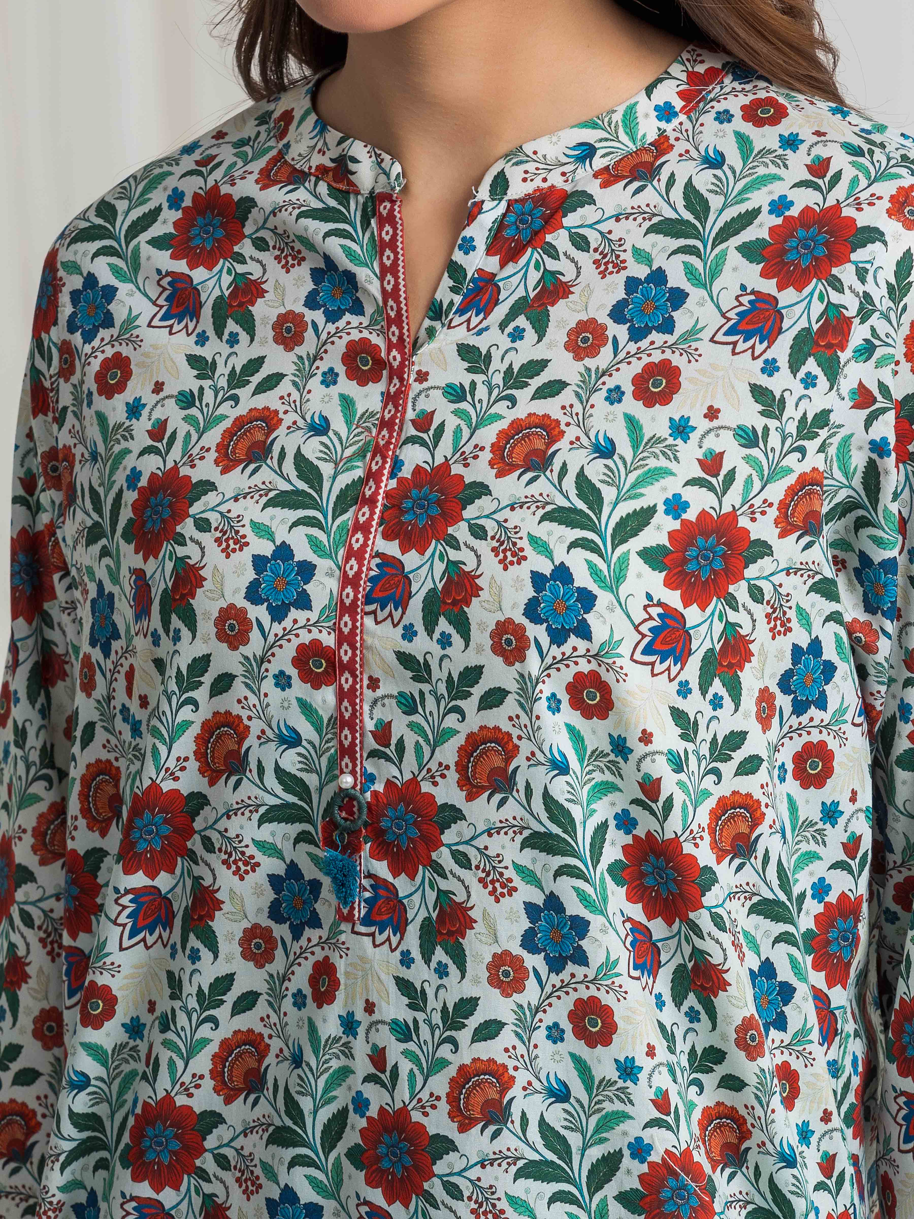 Printed Cambric Co-Ord Set - EWTKP6-82503ST - Image 4