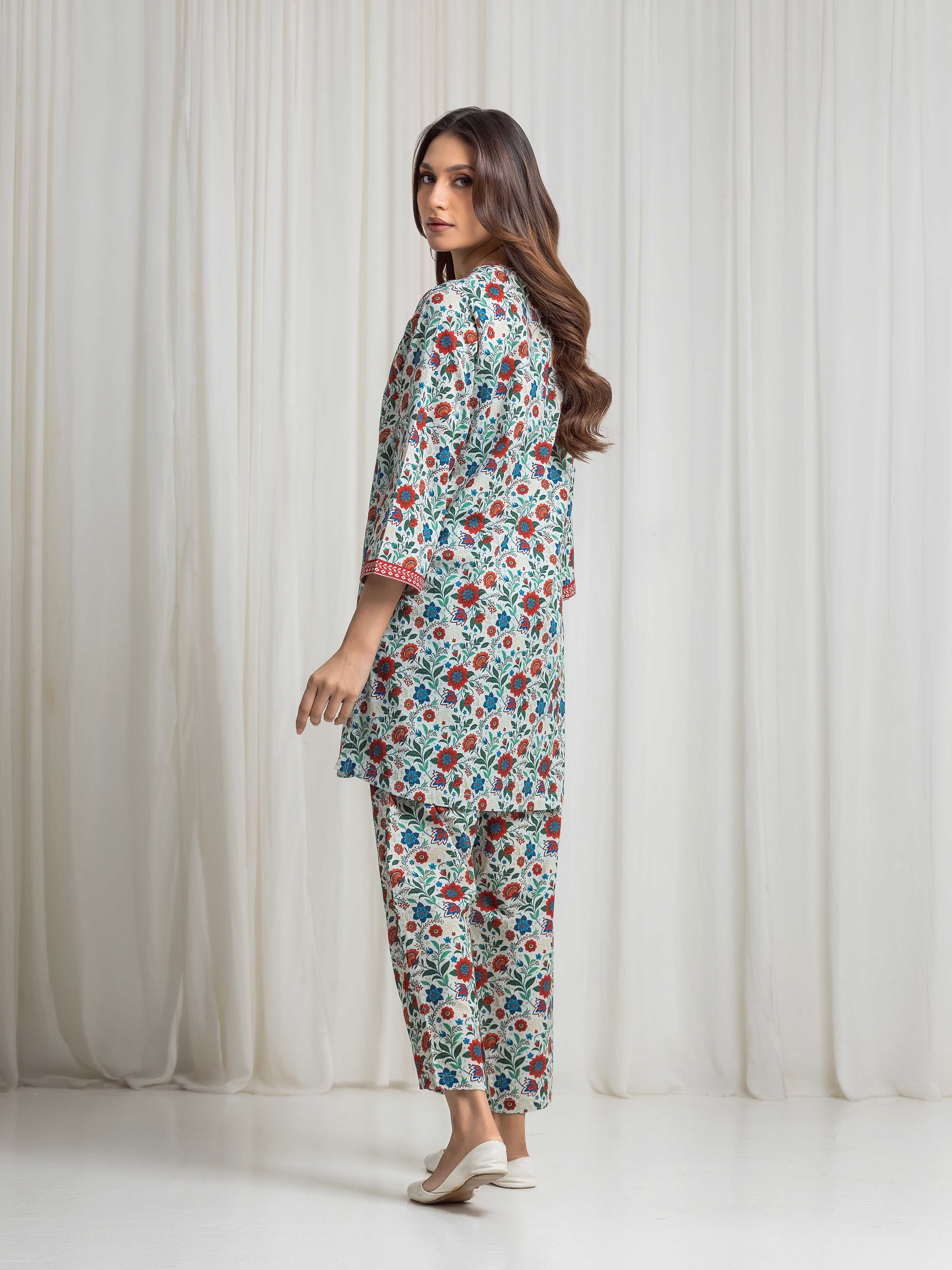 Printed Cambric Co-Ord Set - EWTKP6-82503ST - Image 6