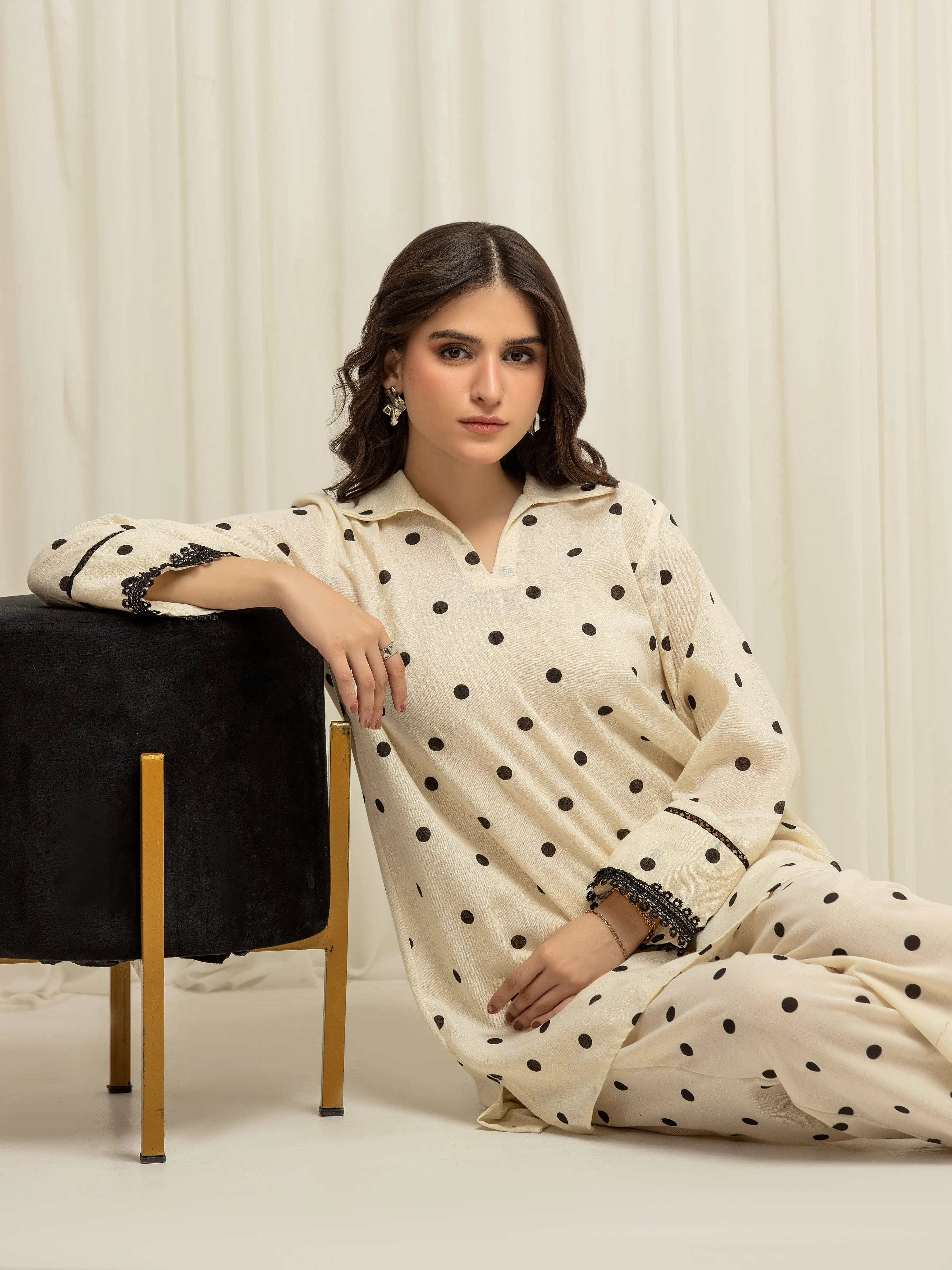 Printed Cotton Co-Ord Set - EWTKP6-86142ST