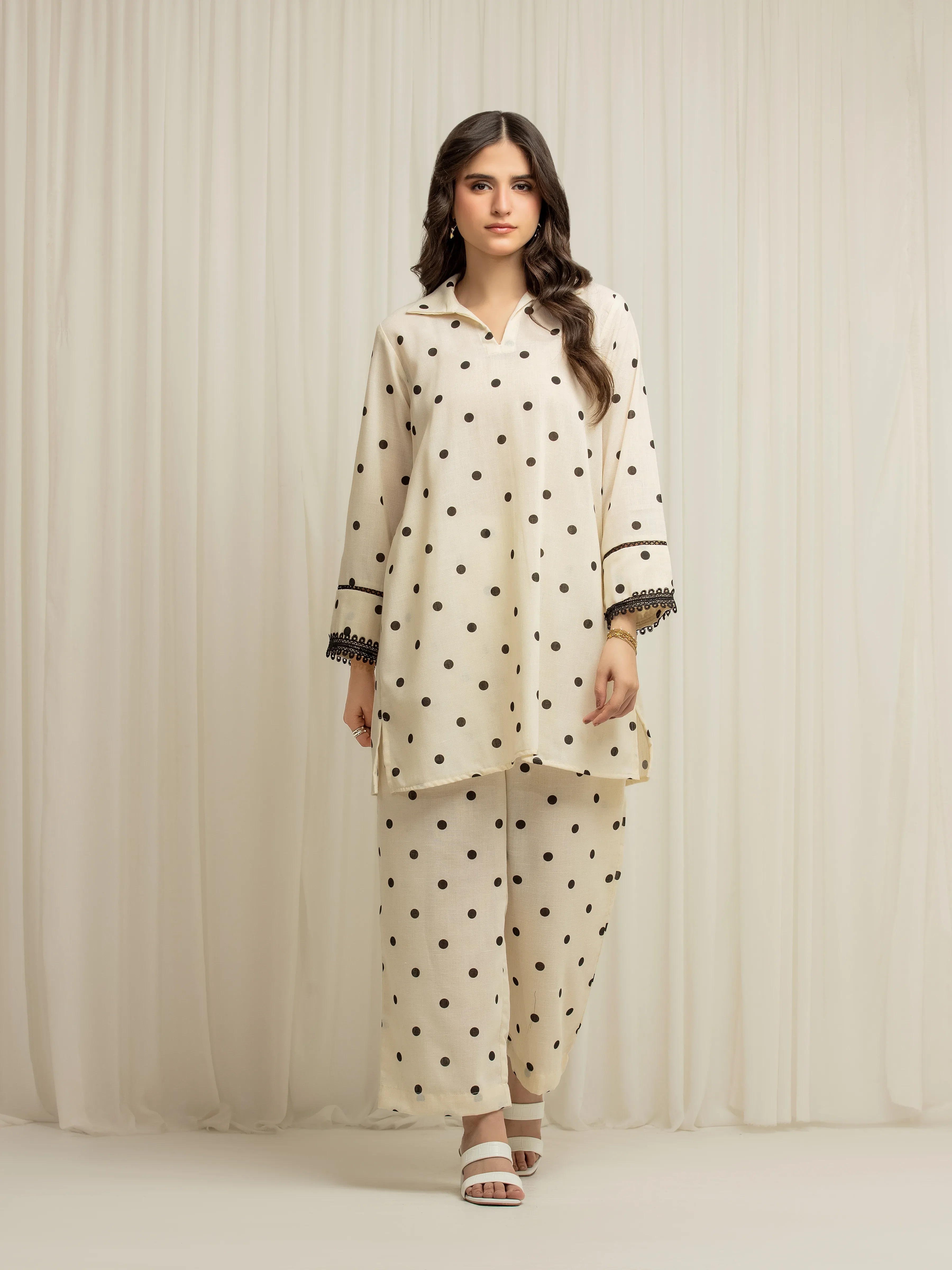 Printed Cotton Co-Ord Set - EWTKP6-86142ST - Image 2