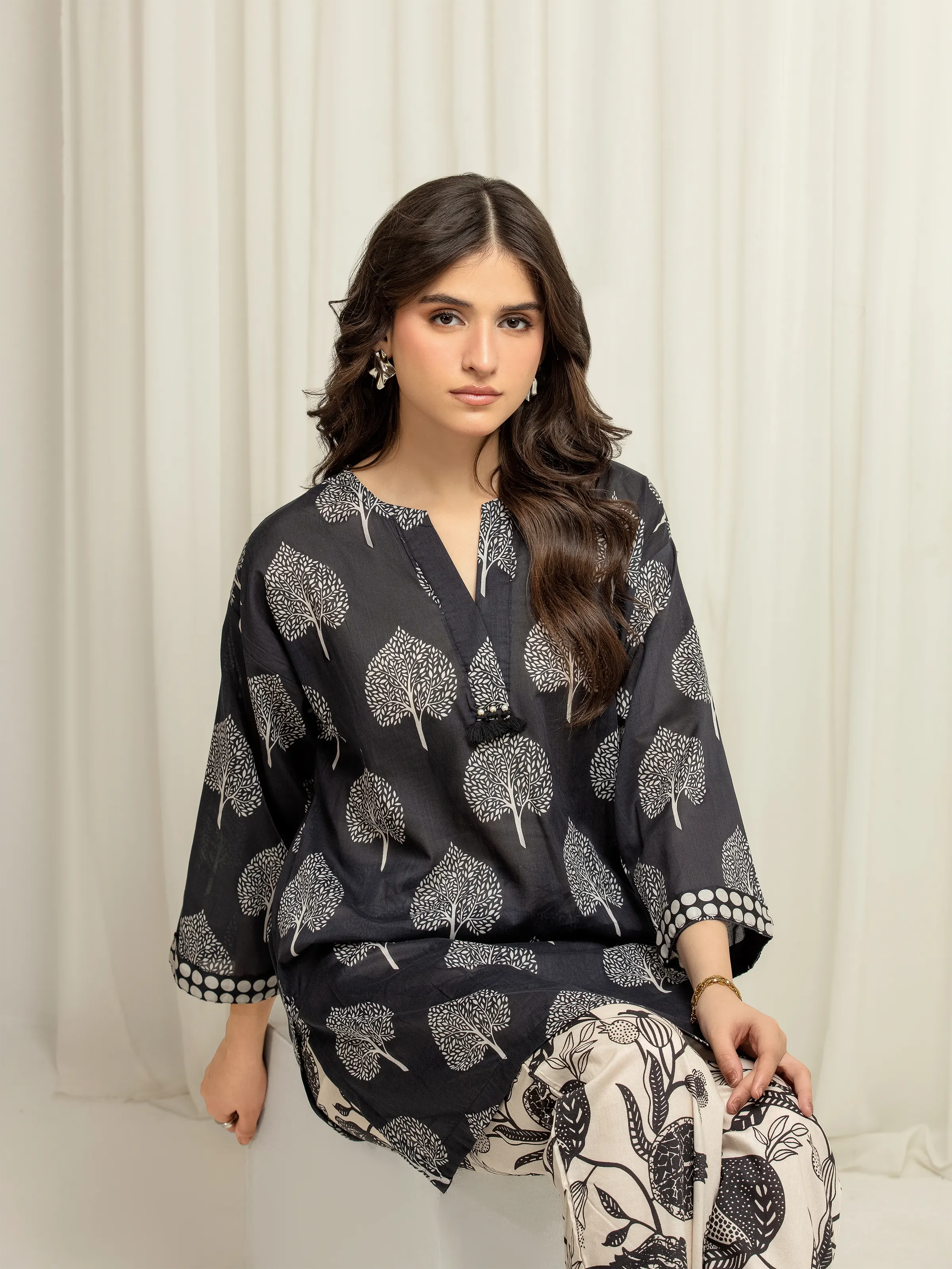 Printed Lawn Co-Ord Set - EWTKP5-81901ST - Image 2