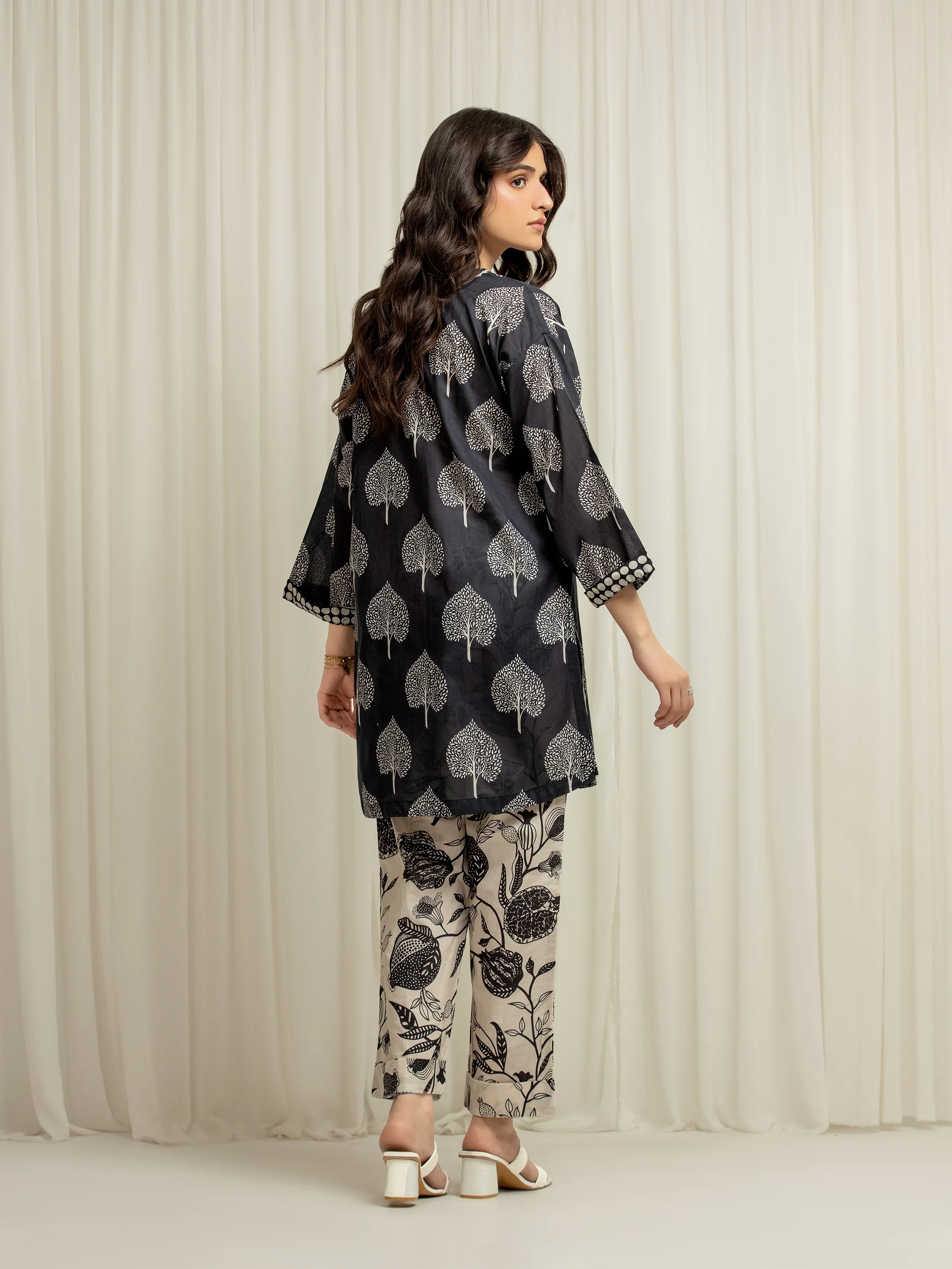 Printed Lawn Co-Ord Set - EWTKP5-81901ST - Image 6