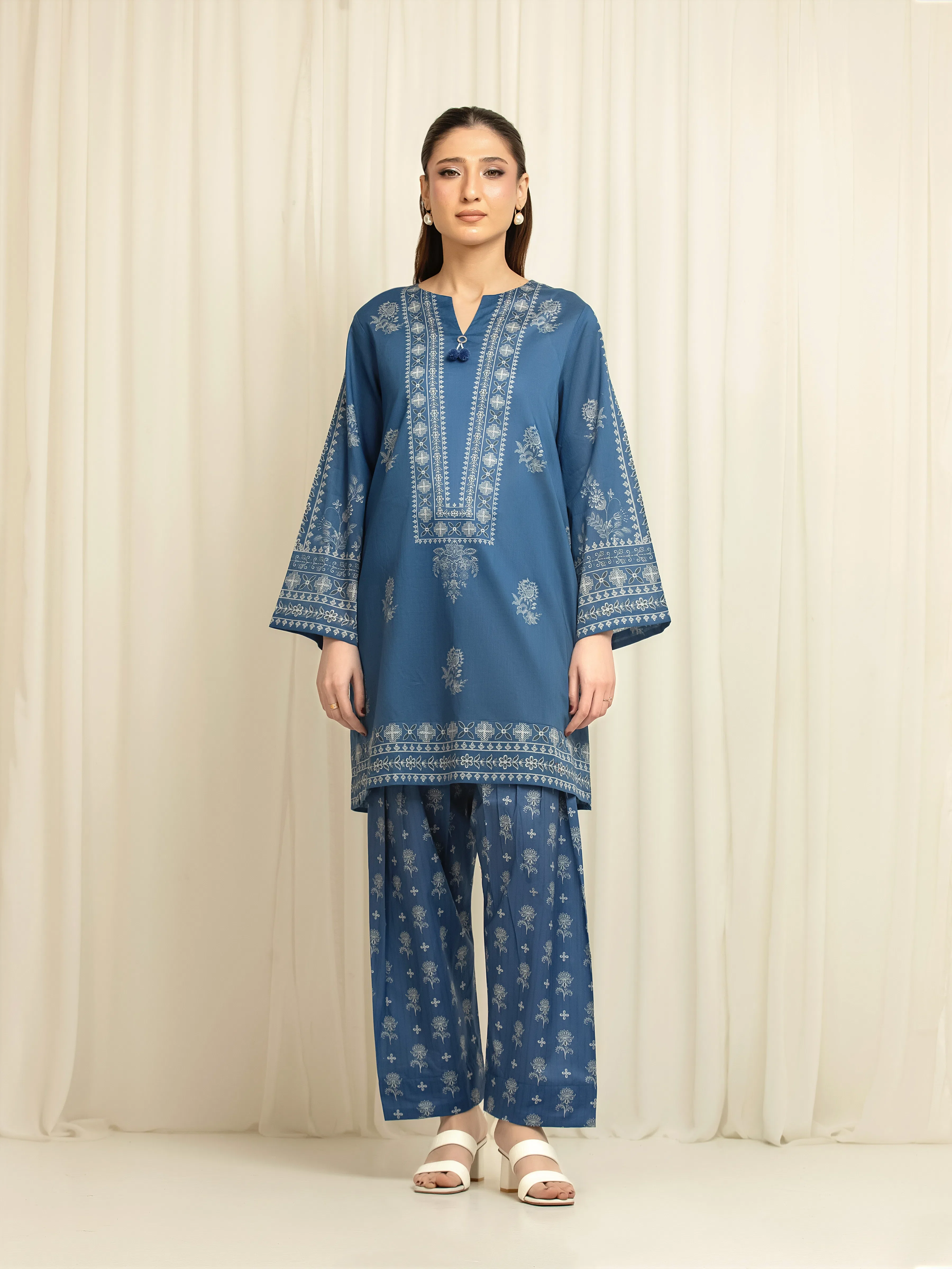 Printed Lawn Shirt Trouser - EWTKP6-86016ST