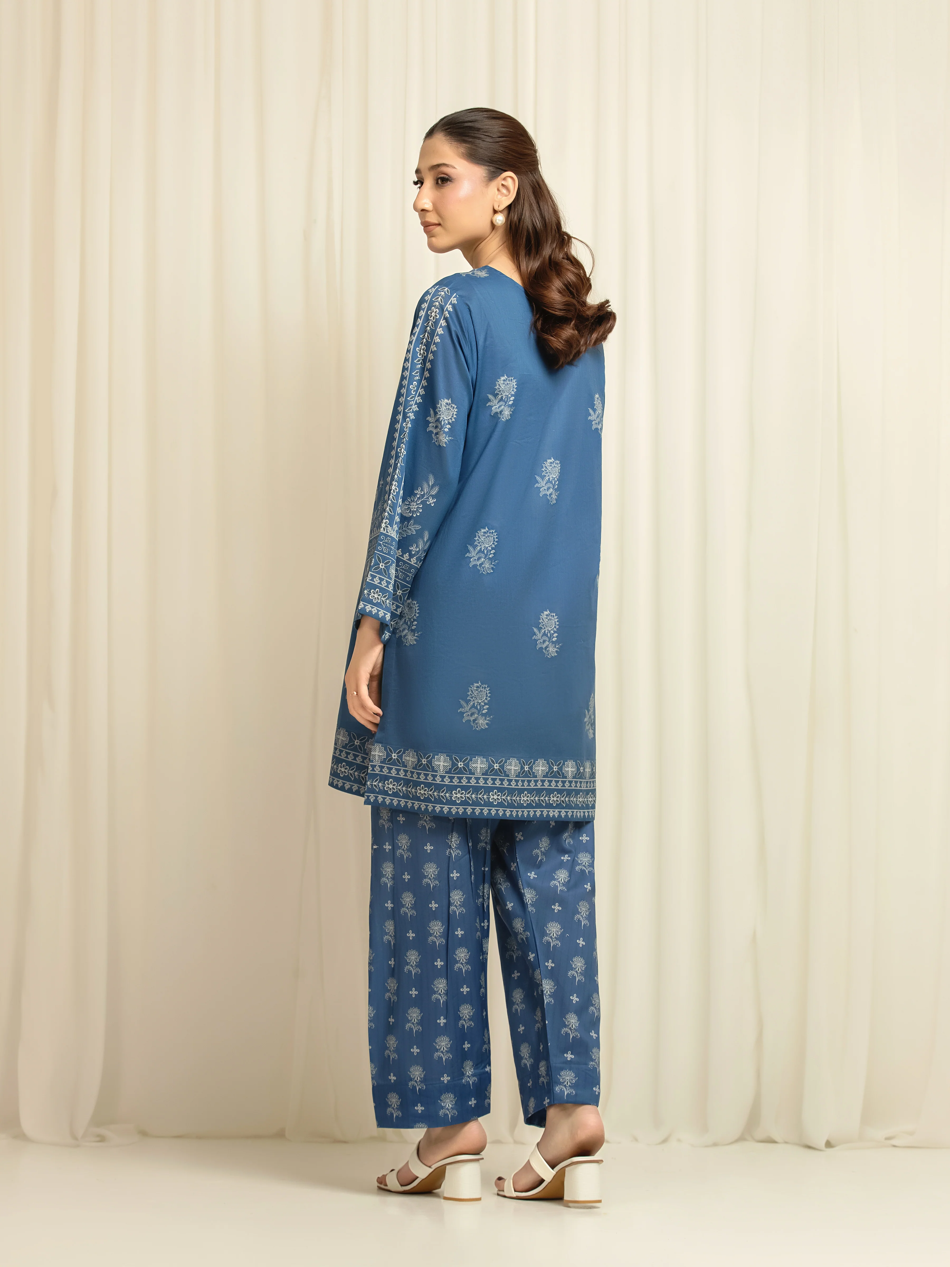 Printed Lawn Shirt Trouser - EWTKP6-86016ST - Image 5