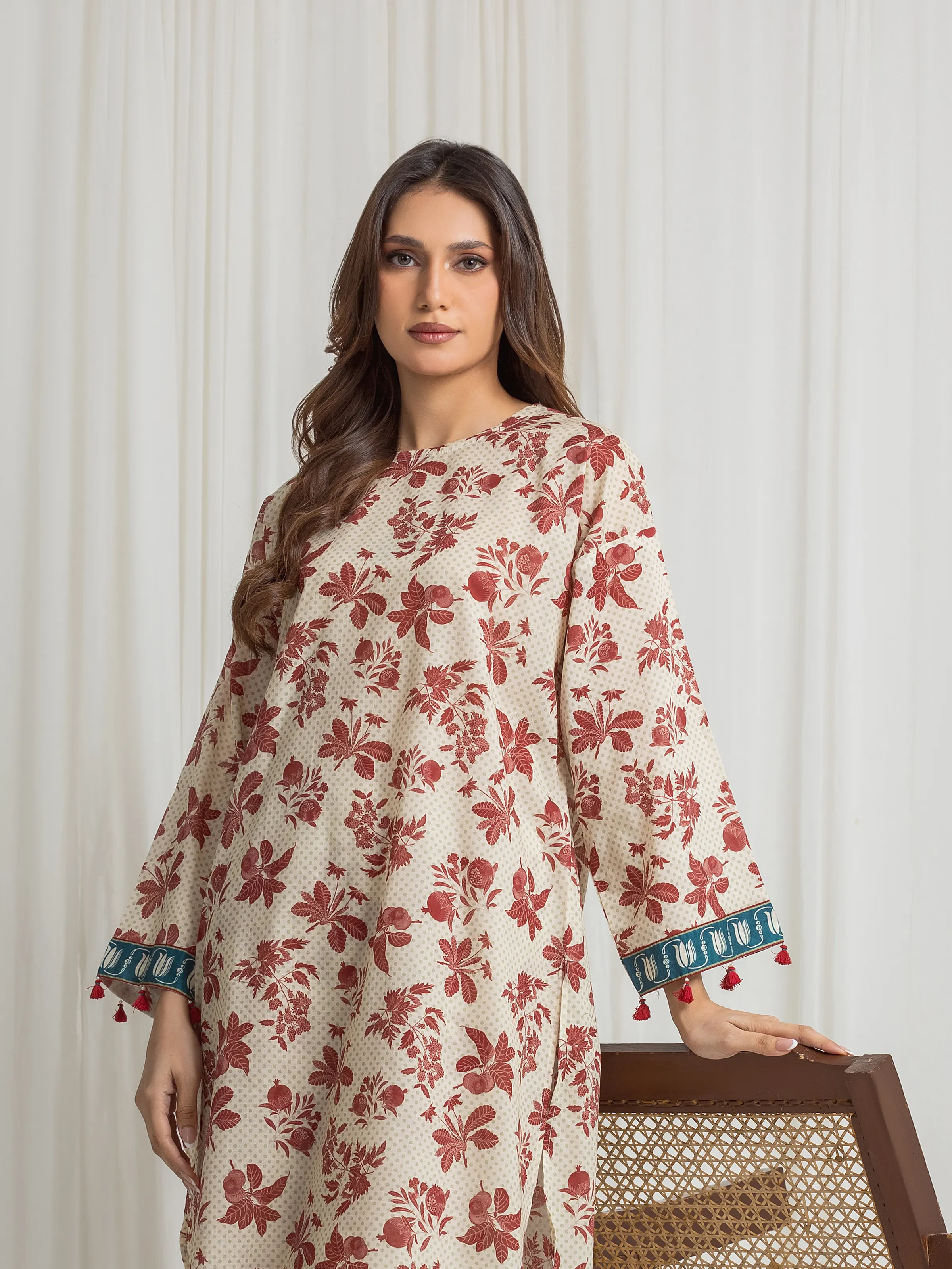 Printed Lawn Shirt Trouser - EWTKP6-86288ST - Image 2