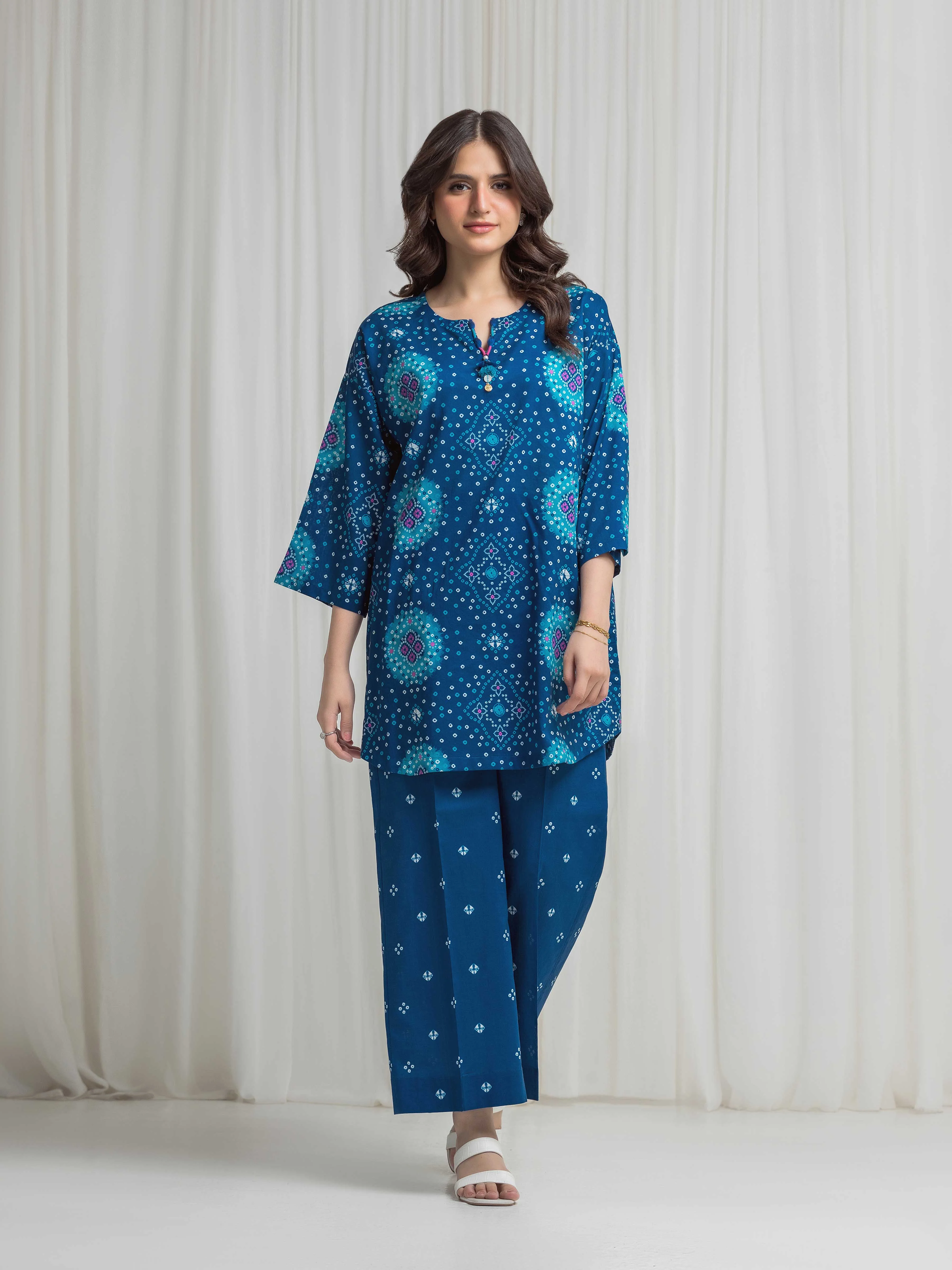 Printed Lawn Co-Ord Set - EWTKP6-86291ST