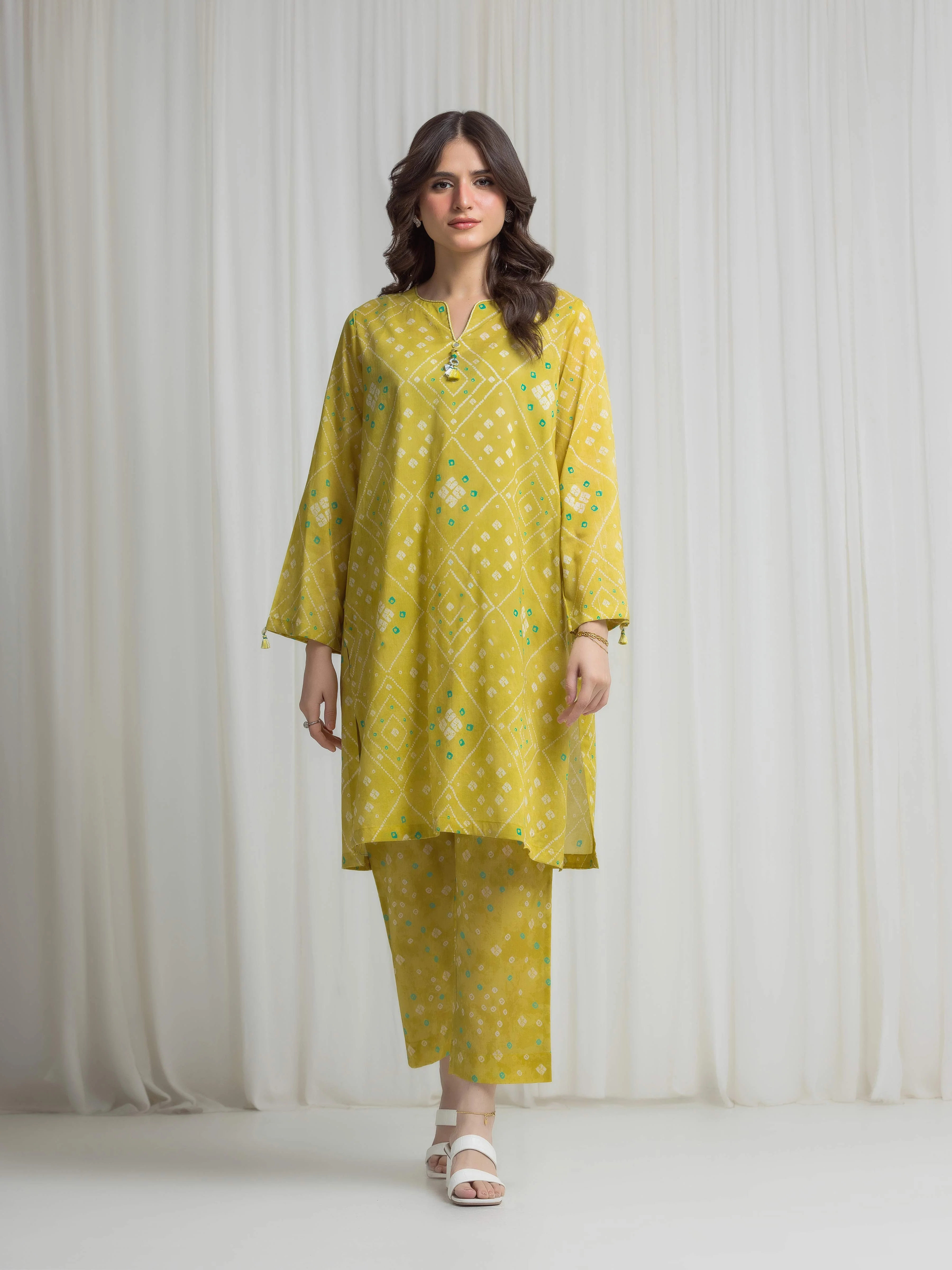 Printed Lawn Co-Ord Set - EWTKP6-86295ST