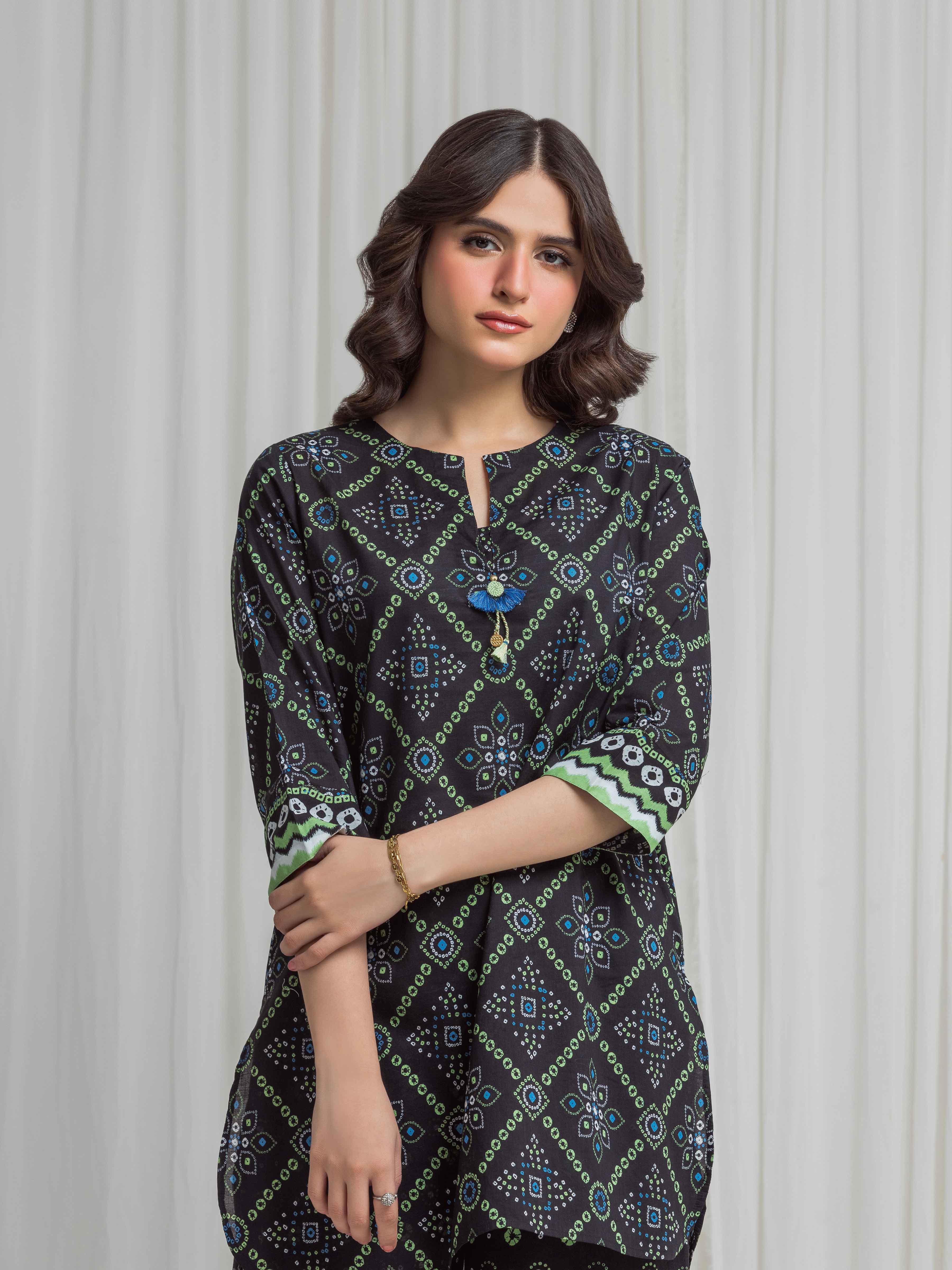 Printed Lawn Co-Ord Set - EWTKP6-86296ST - Image 2