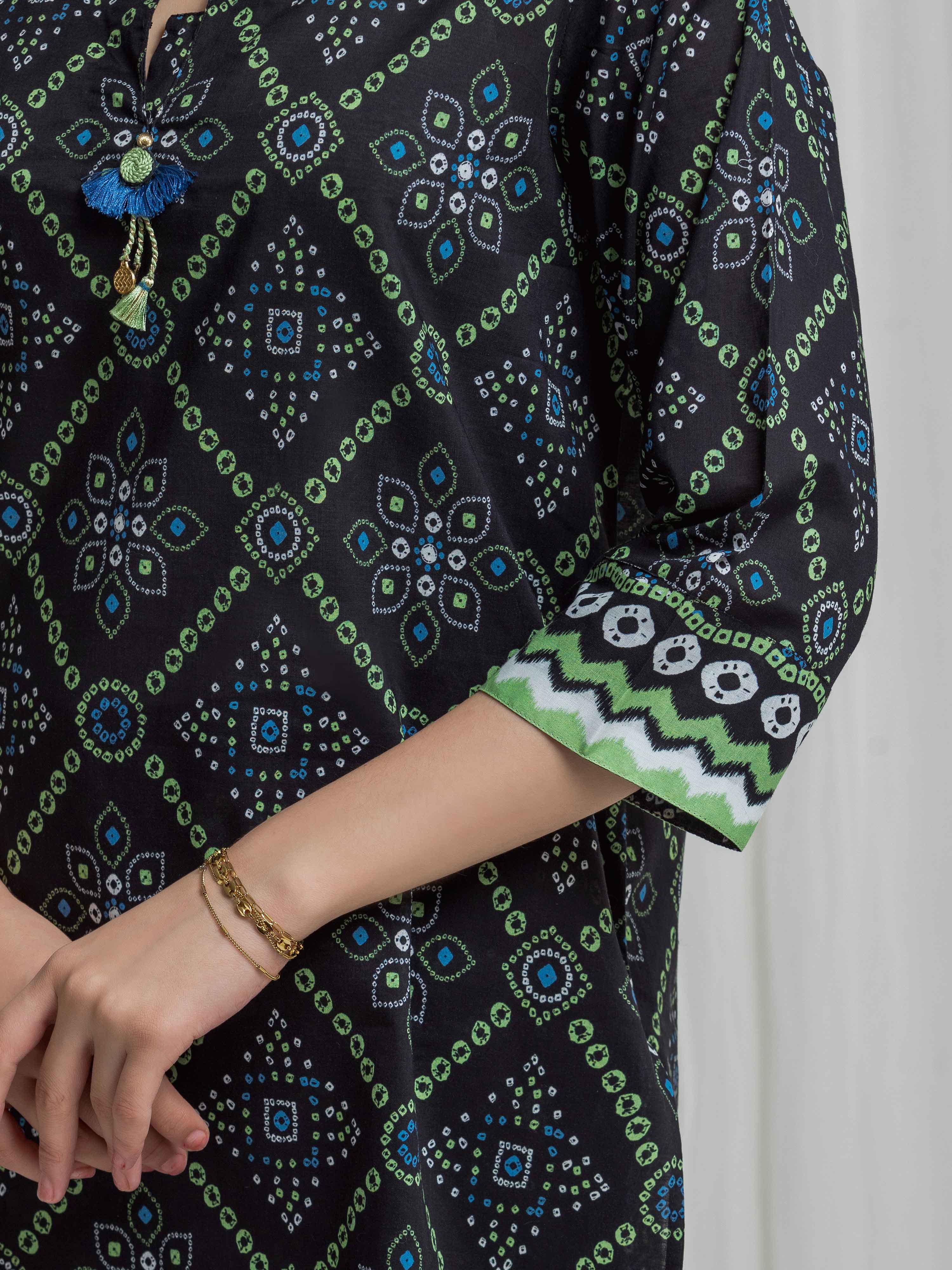 Printed Lawn Co-Ord Set - EWTKP6-86296ST - Image 4