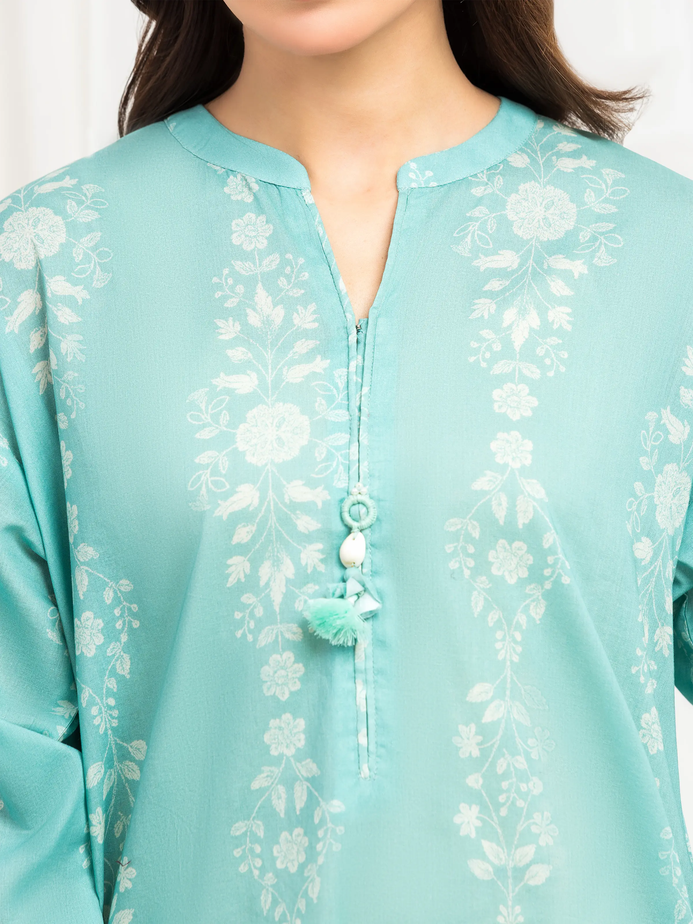 Printed Lawn Suit - EWTKP6-86053-3P - Image 3