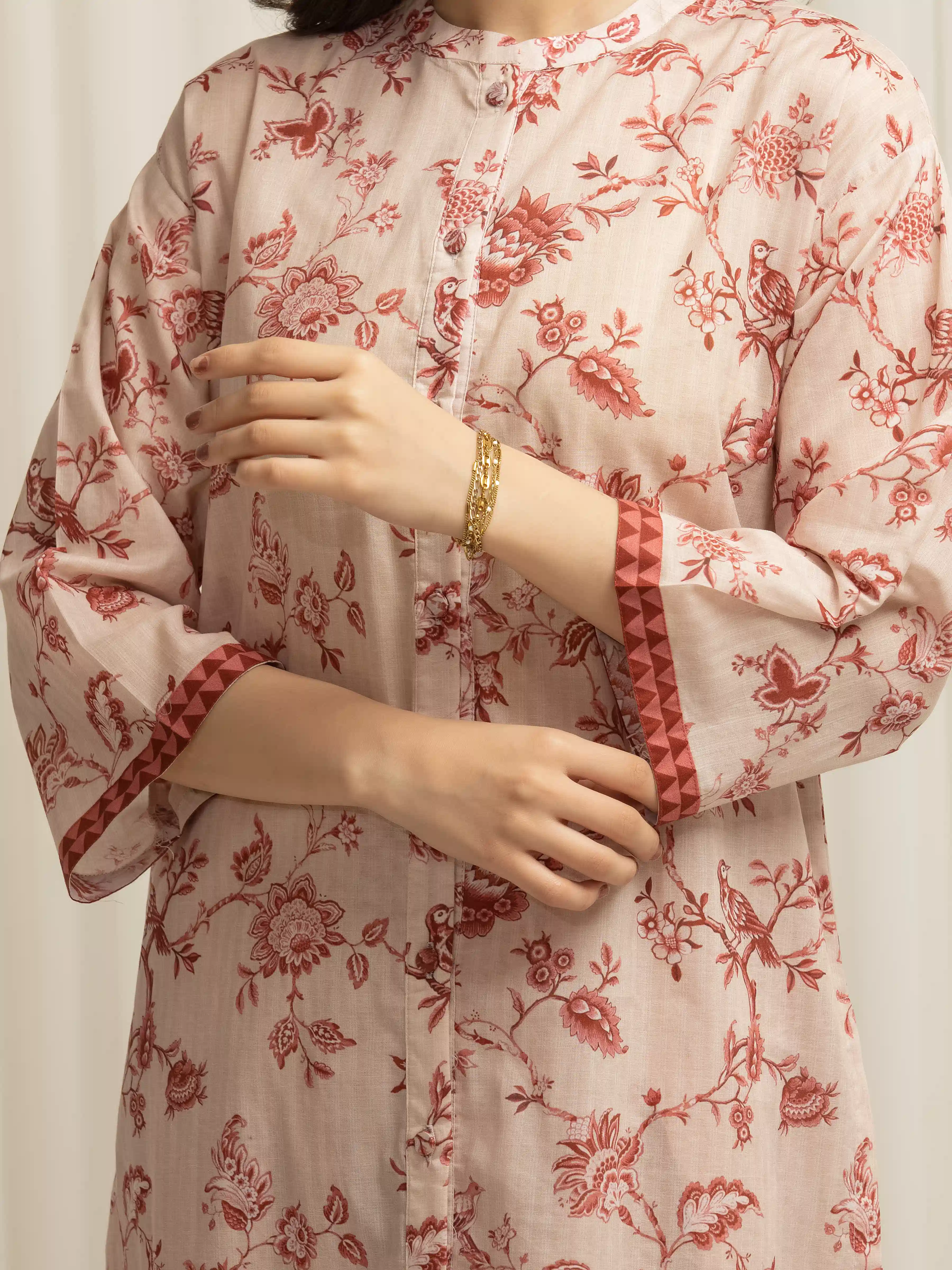 Printed Lawn Suit - EWTKP6-86056-3P - Image 4