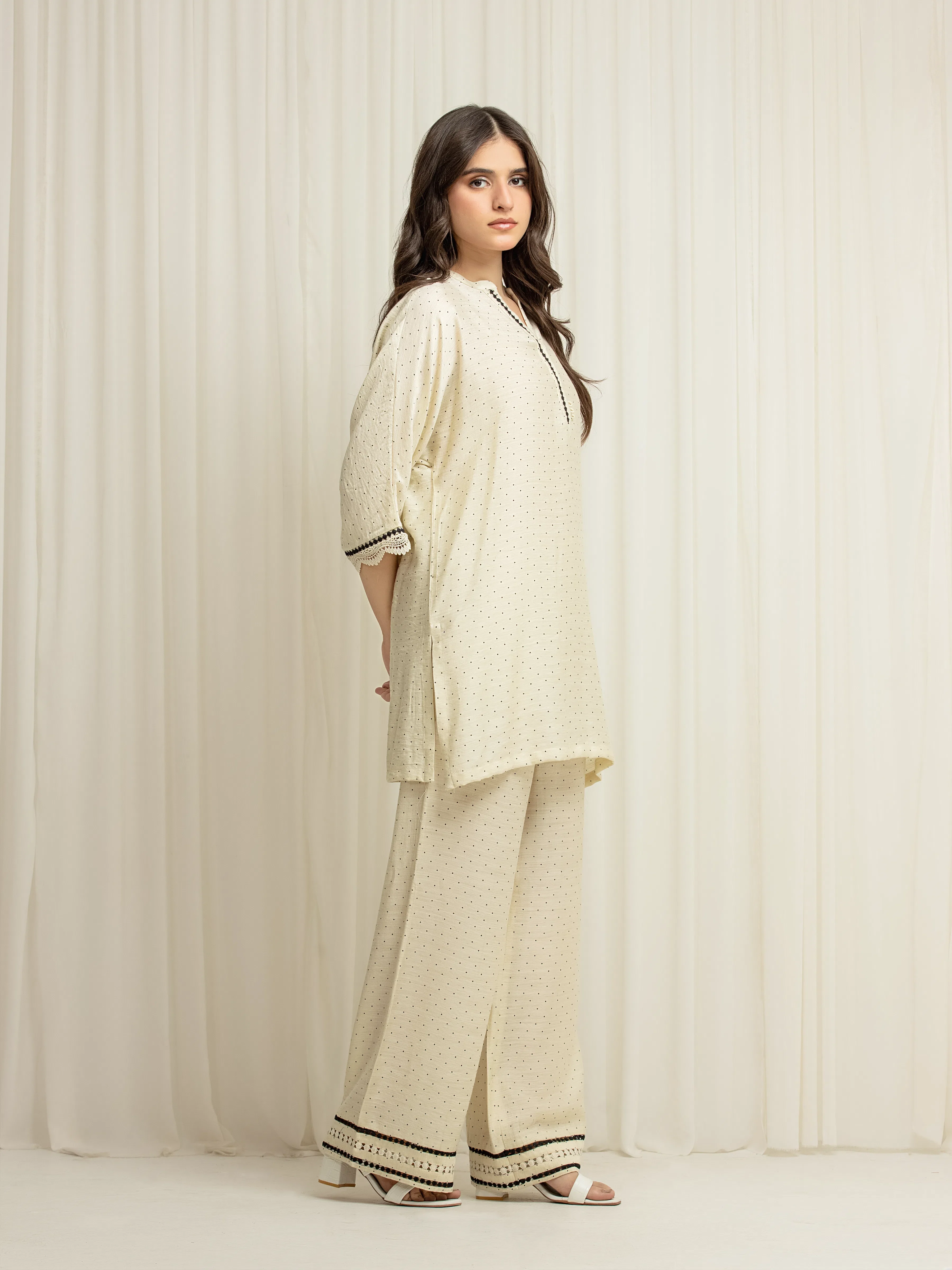 Printed Linen Co-Ord Set - EWTKP6-86143ST - Image 5